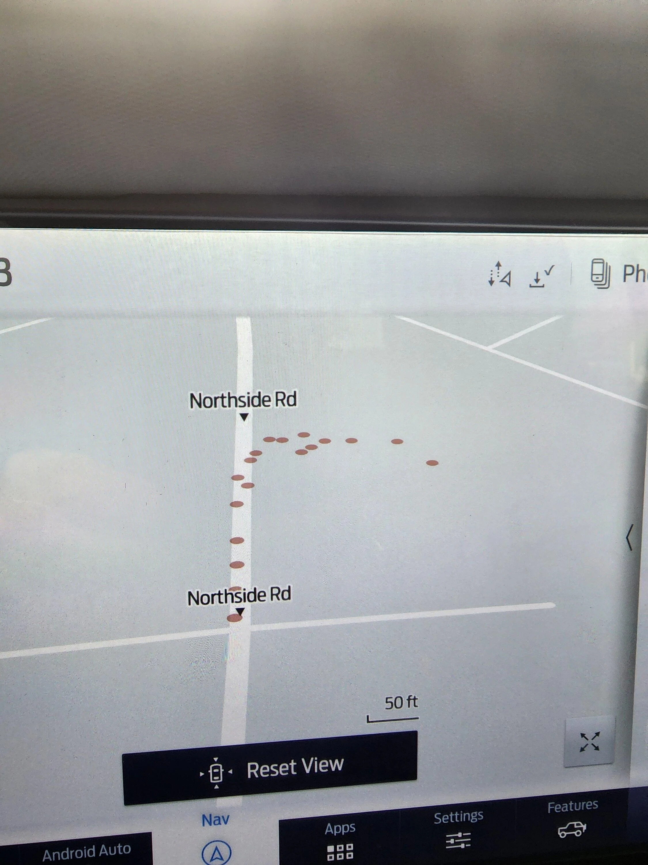 Ford Bronco Bread Crumbs in Navigation System? 20230123_075345