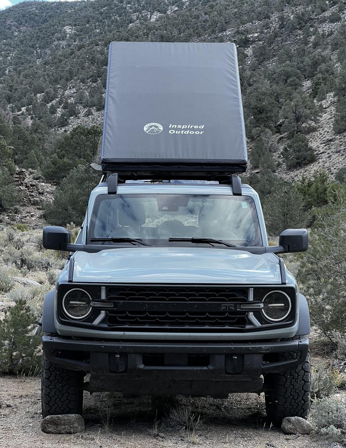 Ford Bronco Lightweight rooftop tent RTT by Inspired Overland -- review & photos 7467337A-BDBF-4FF0-A827-7BE7629E6334