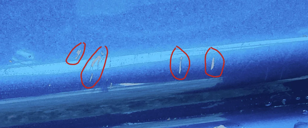Ford Bronco Fixing scratches from shipping? 1674512446861