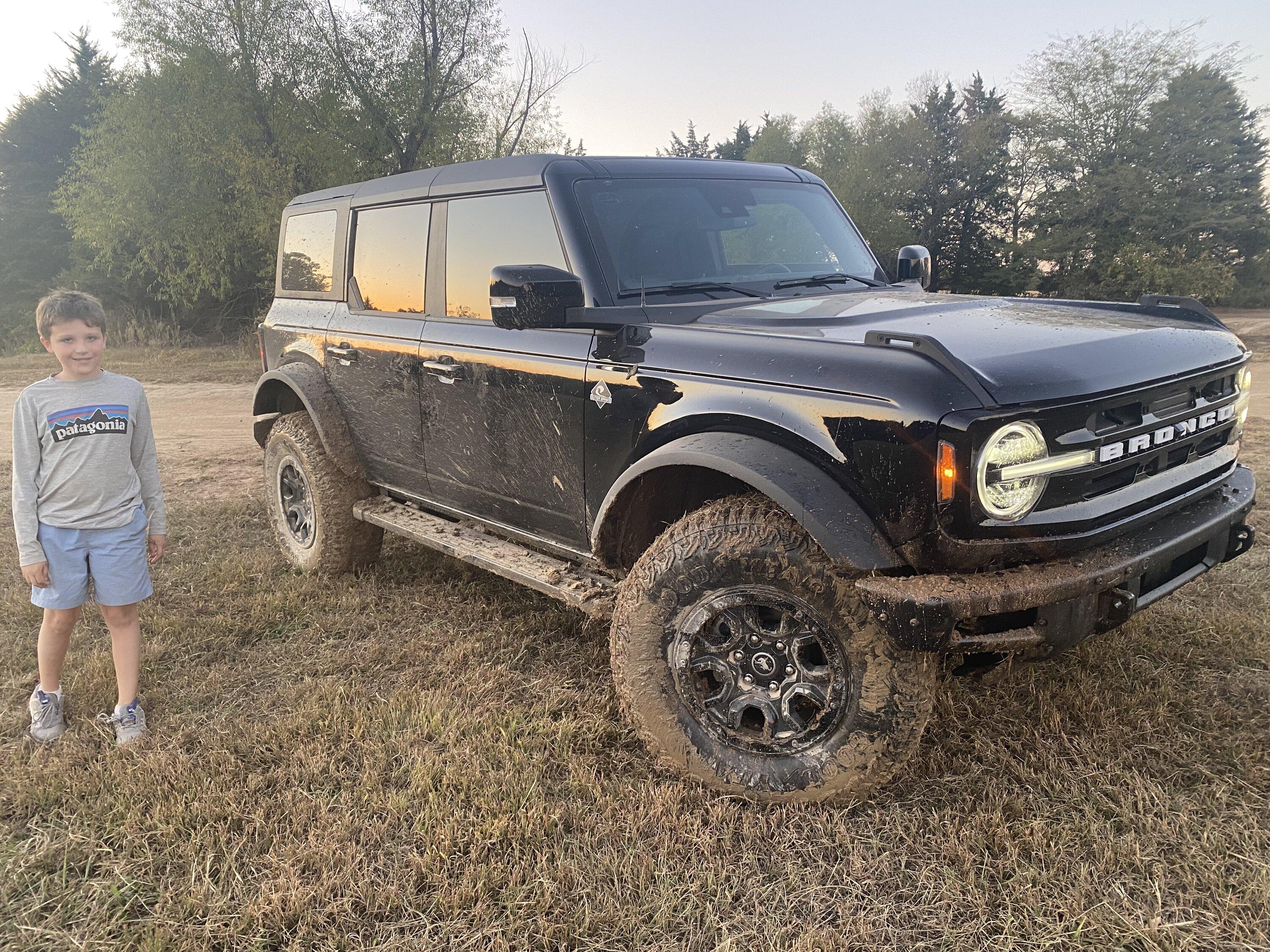 Ford Bronco 2.7 Bronco with Borla S Type dual aftermarket exhaust, Ford Performance calibration tune, and Roush air intake 2AD10B98-1635-4477-AB9E-DE791C7EB00A