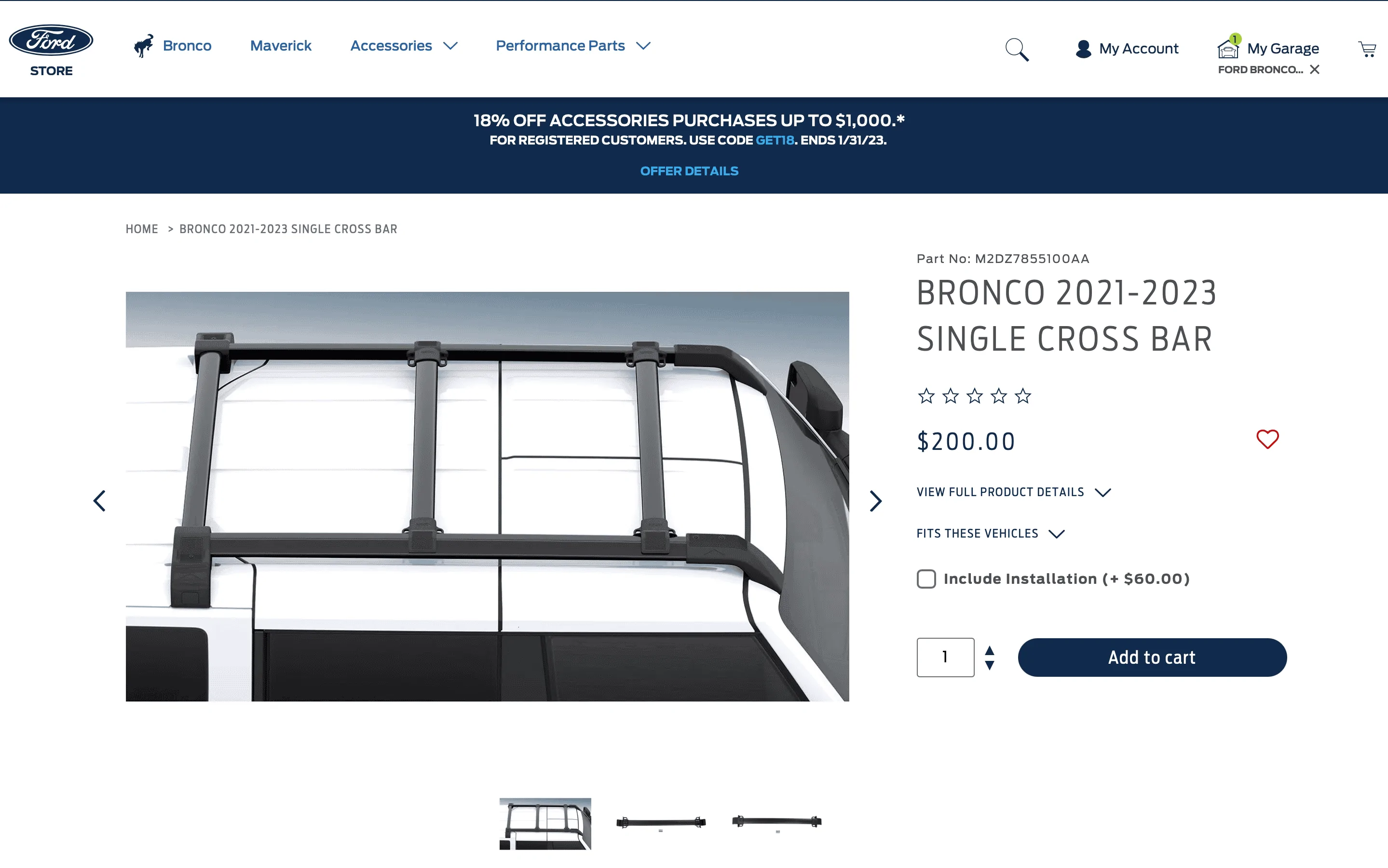 Ford Bronco Lightweight rooftop tent RTT by Inspired Overland -- review & photos Screenshot 2023-01-23 at 3.35.03 PM