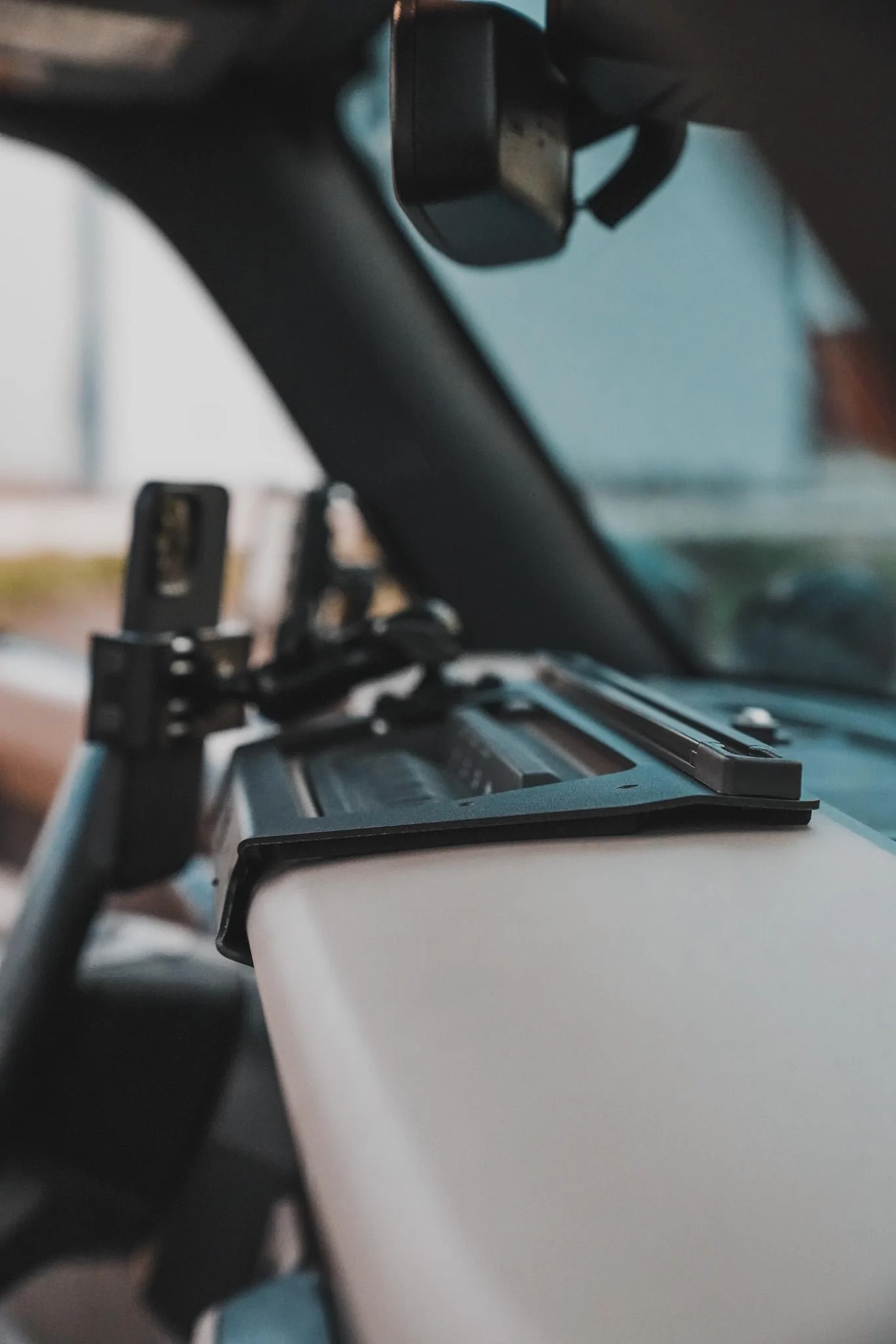 Ford Bronco Finally found the best Dash Accessory Mount! 8857A9E3-F7C3-4A90-96CF-D945384B66BB
