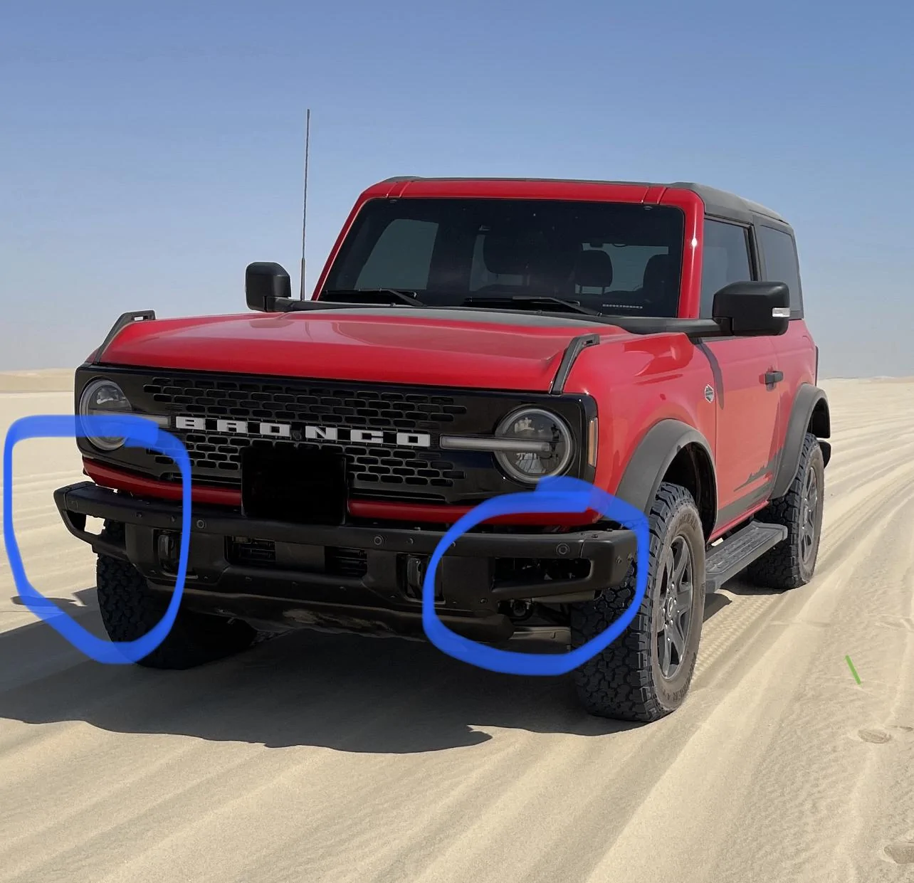 Ford Bronco Fog or spot lights IMG_4881