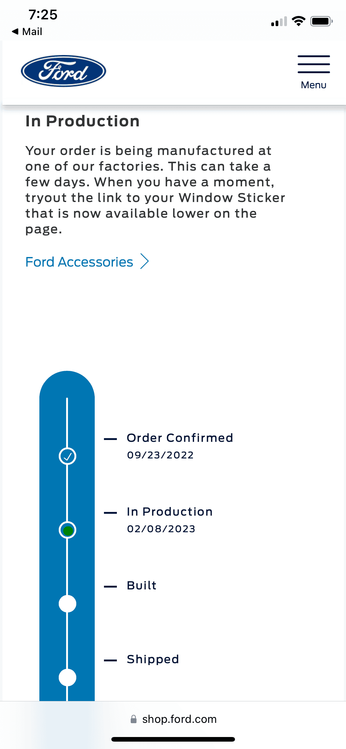 Ford Bronco 2/6/23 Build Week E065BF35-B626-4079-960E-B46A3AB088FF