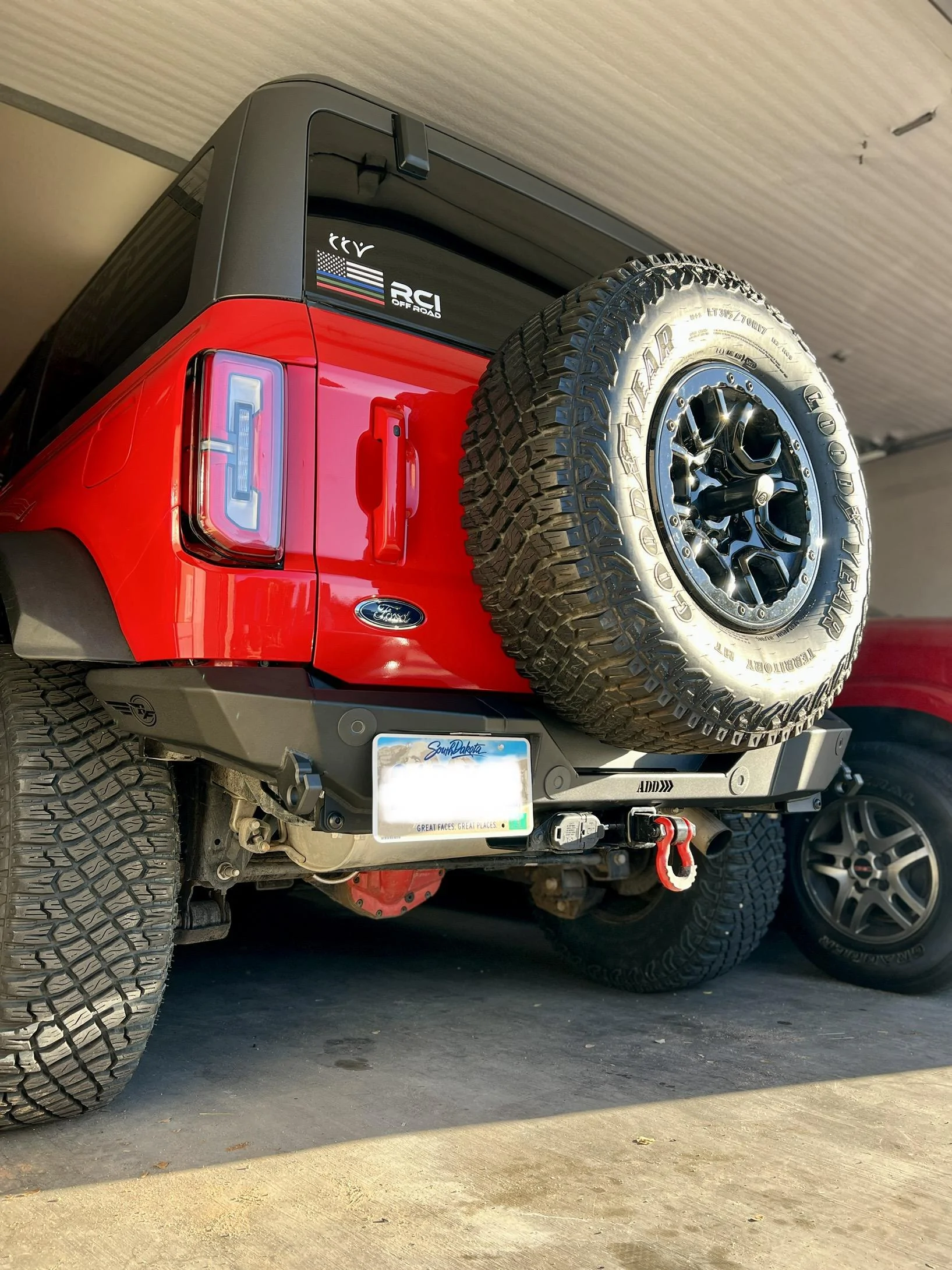 Ford Bronco ADD Rock Fighter rear bumper installed EEDAB1D7-86F8-4E08-8D19-4F91C9EAB99B