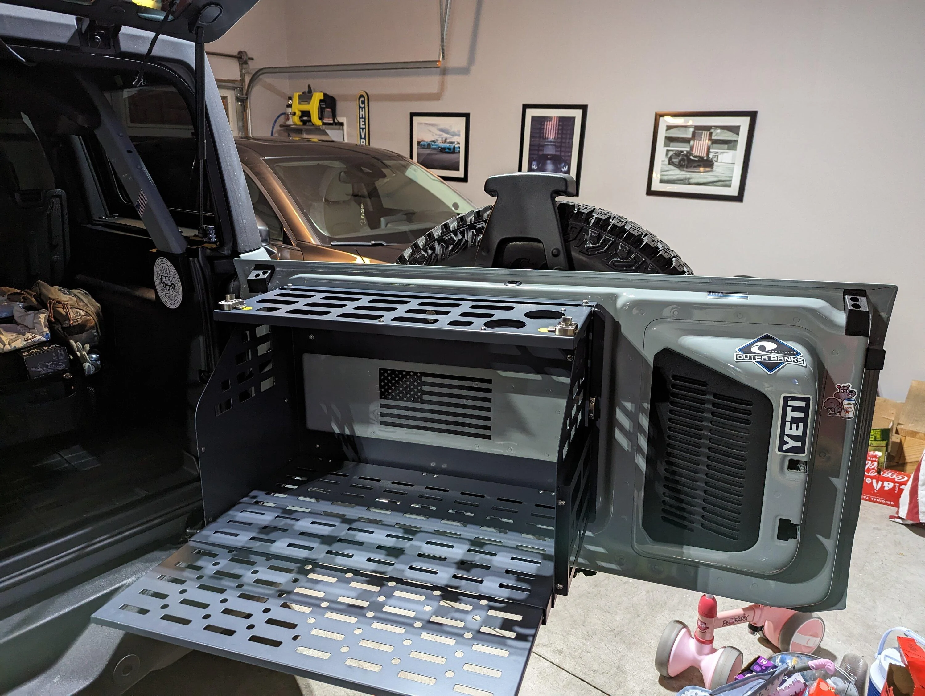 Ford Bronco Mabett V3 Tailgate Table Installation/Review/Thoughts PXL_20230113_031440379