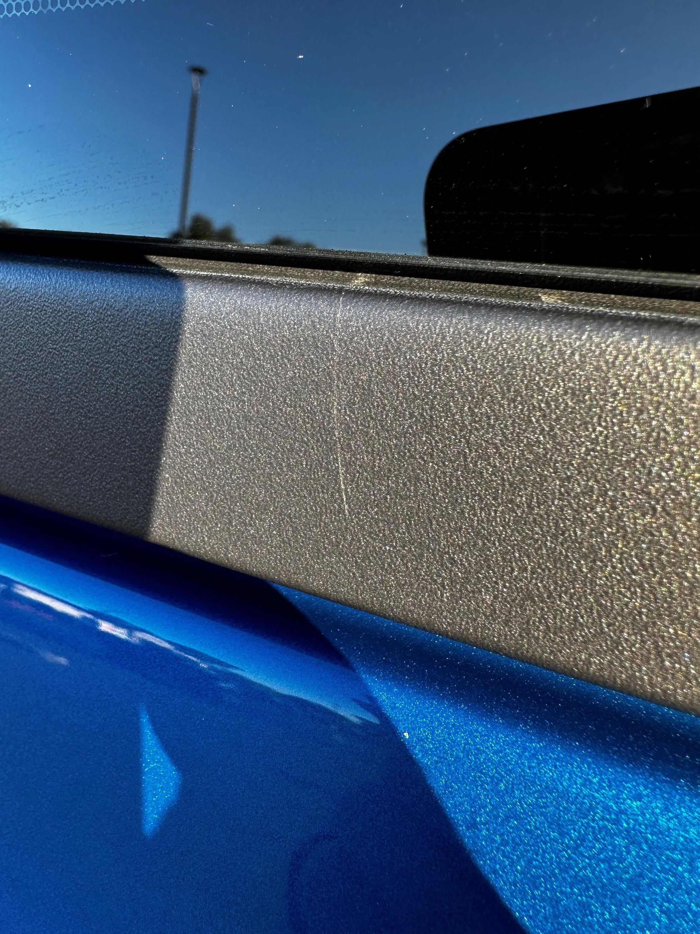 Ford Bronco UPDATE/ Ford IS Warranting MIC top v2 developing  hairline cracks 3