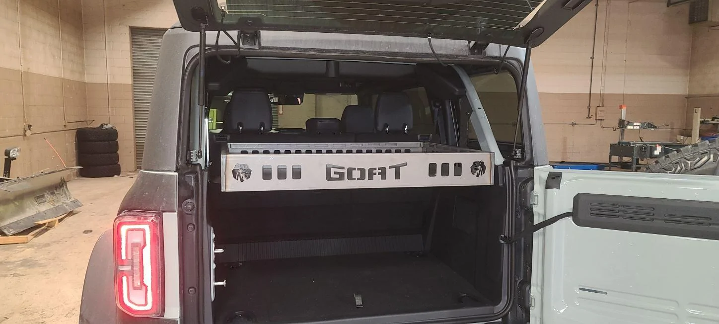 Ford Bronco GOAT FABRICATION ADJUSTABLE CARGO BASKET image000003 3