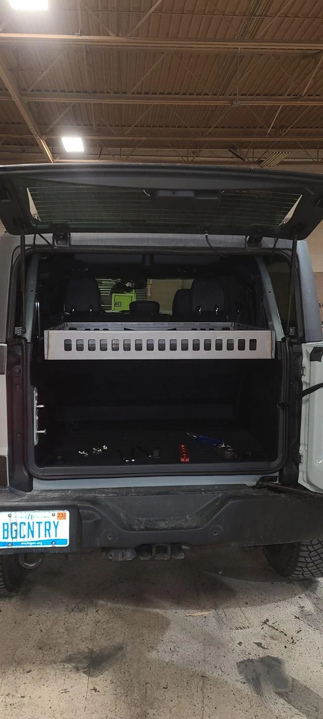 Ford Bronco GOAT FABRICATION ADJUSTABLE CARGO BASKET image000002 6
