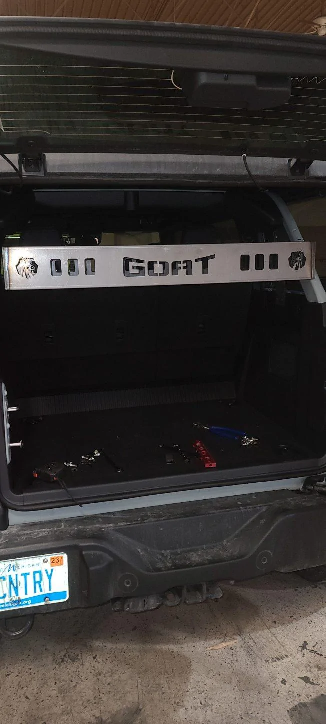 Ford Bronco GOAT FABRICATION ADJUSTABLE CARGO BASKET image000000 9