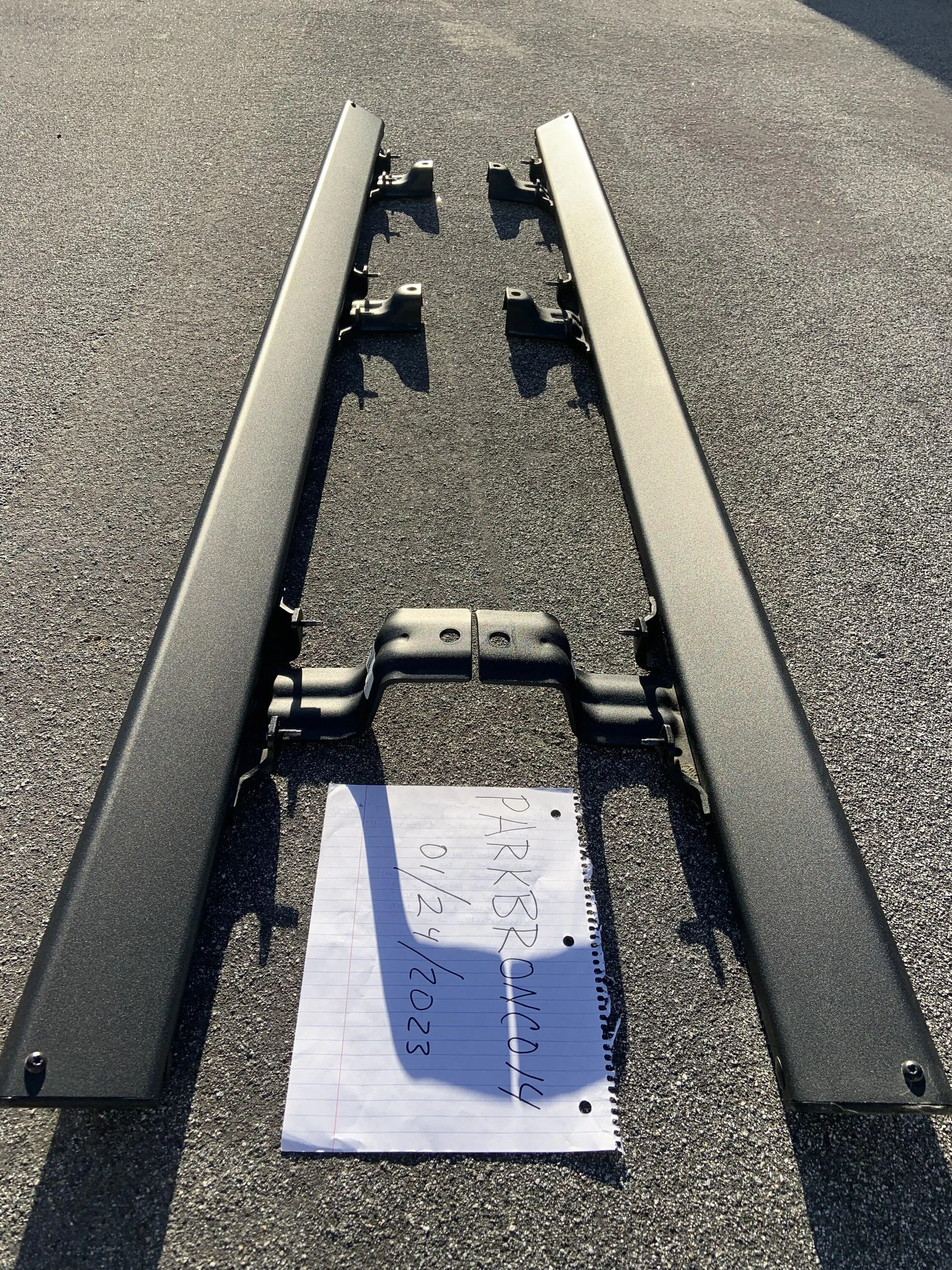 Ford Bronco OEM Badlands 4DR Rock Rails 8361B478-78C3-486D-9381-1D7EF4FD8B0B