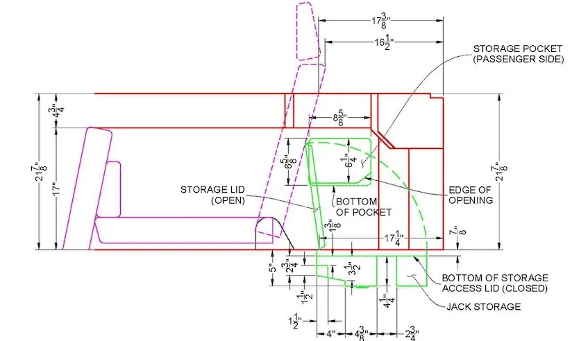 Ford Bronco Hardest hitting subwoofer enclosure I’ve ever made (w/ design image and cut list) Screenshot 2023-01-25 at 1.07.21 PM