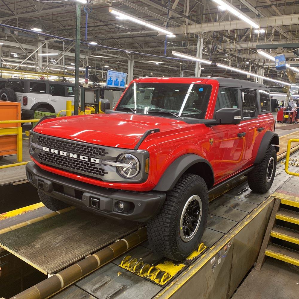 Ford Bronco 11/21/2022 Build Week w/Spreadsheet image