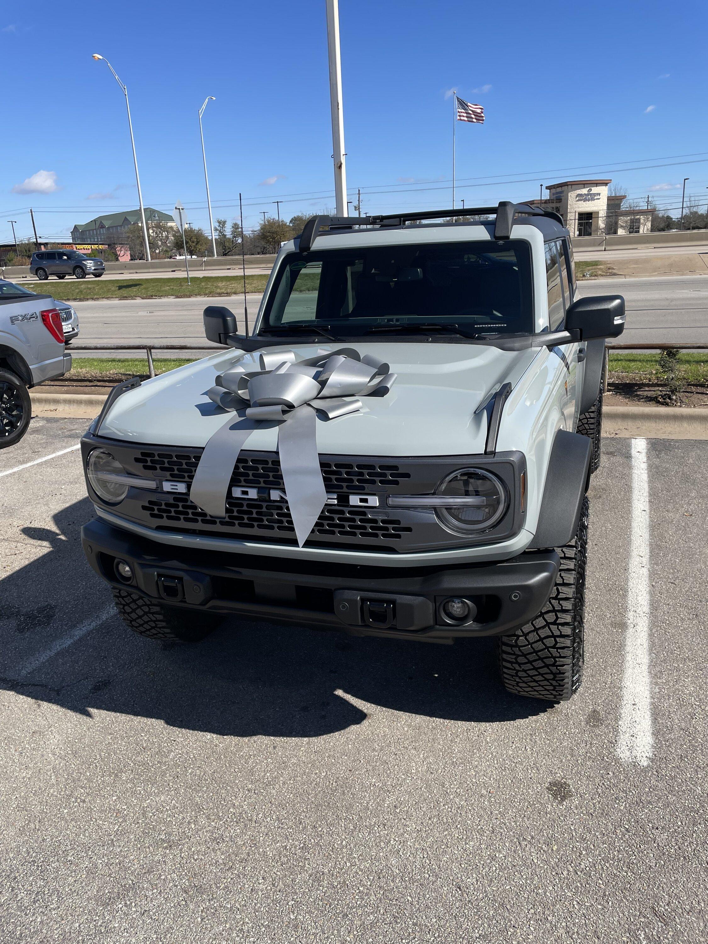 Ford Bronco 11/21/2022 Build Week w/Spreadsheet IMG_1757