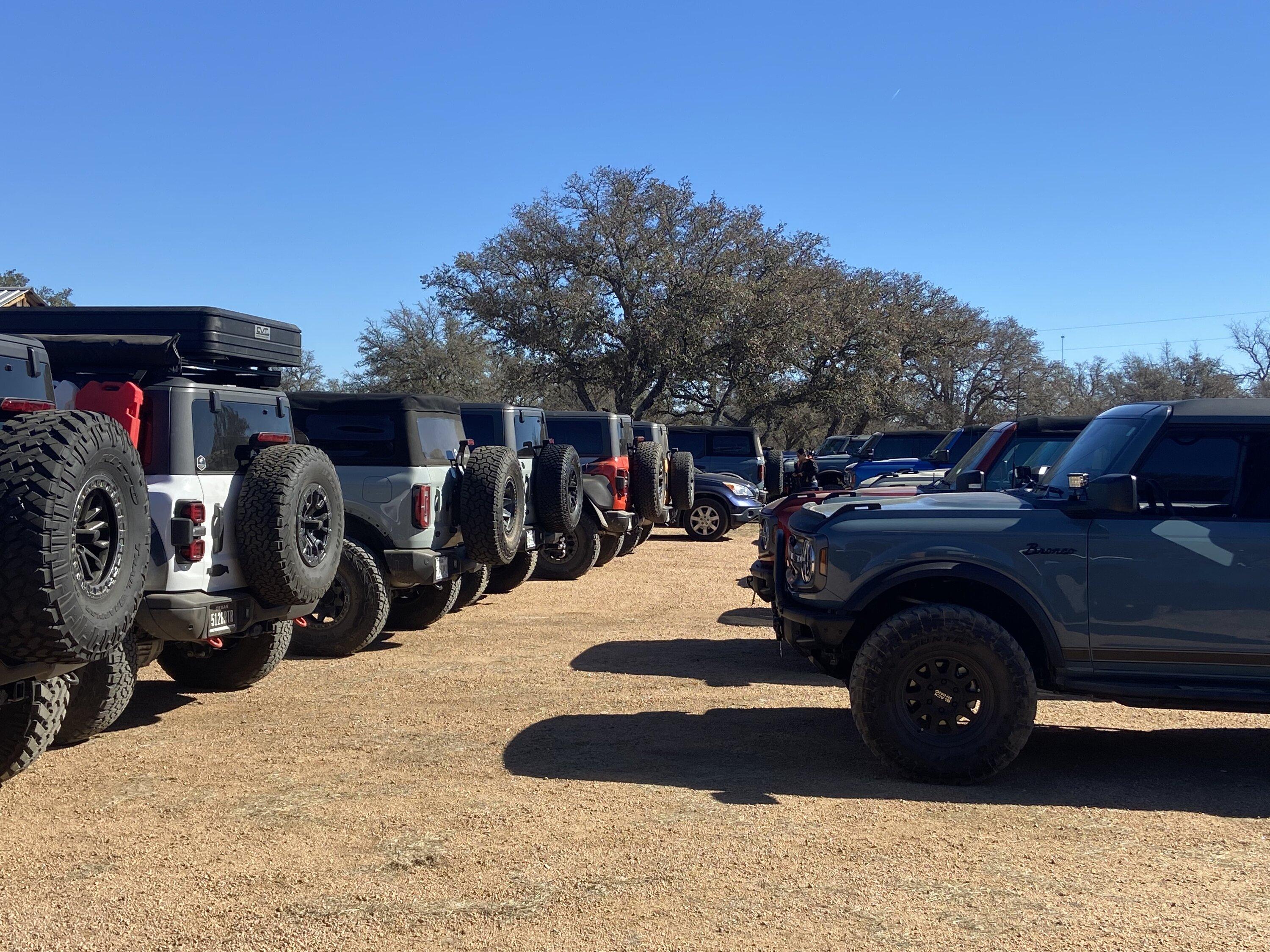 Ford Bronco Wheeling for a Cause in West Texas attended by Ford Broncos 2D3C9A15-FAF8-42C5-B799-7617CCE7657D