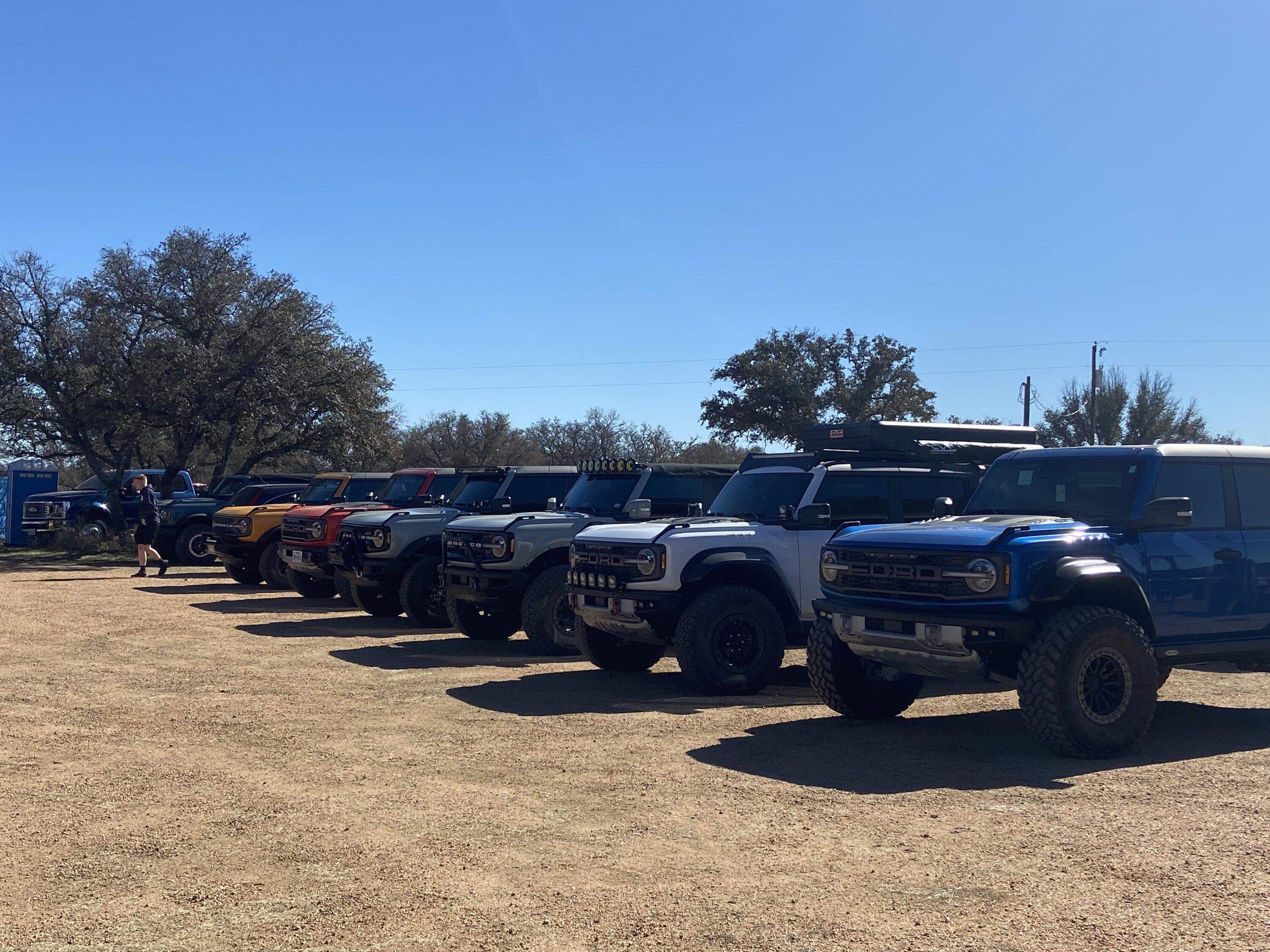 Ford Bronco Wheeling for a Cause in West Texas attended by Ford Broncos 1F4D9133-6C03-4E4E-B321-9D4DA481122A