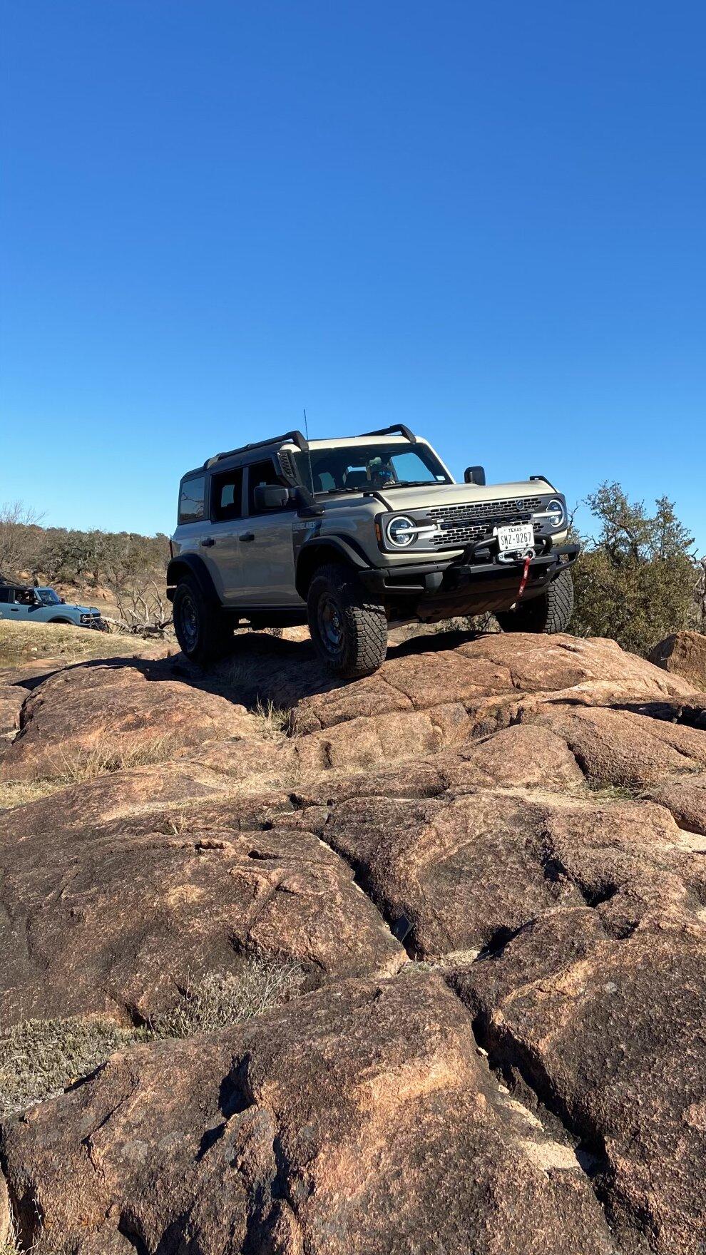 Ford Bronco Wheeling for a Cause in West Texas attended by Ford Broncos E7E41DD2-7E69-4696-B434-980D9599D7ED