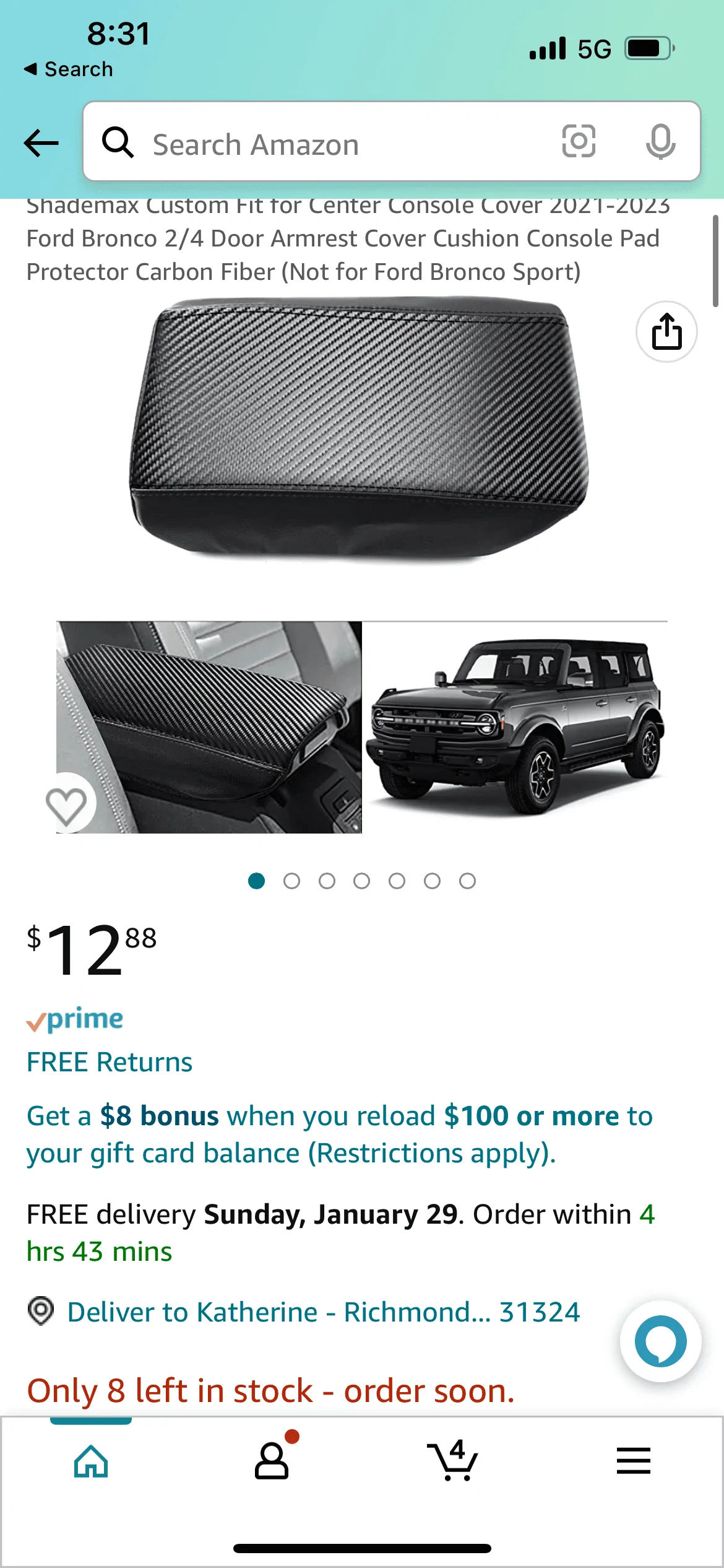 Ford Bronco Big Bend Katzkin Leather DCEFB66E-22E7-4C15-88C1-3857CFFEF2E4