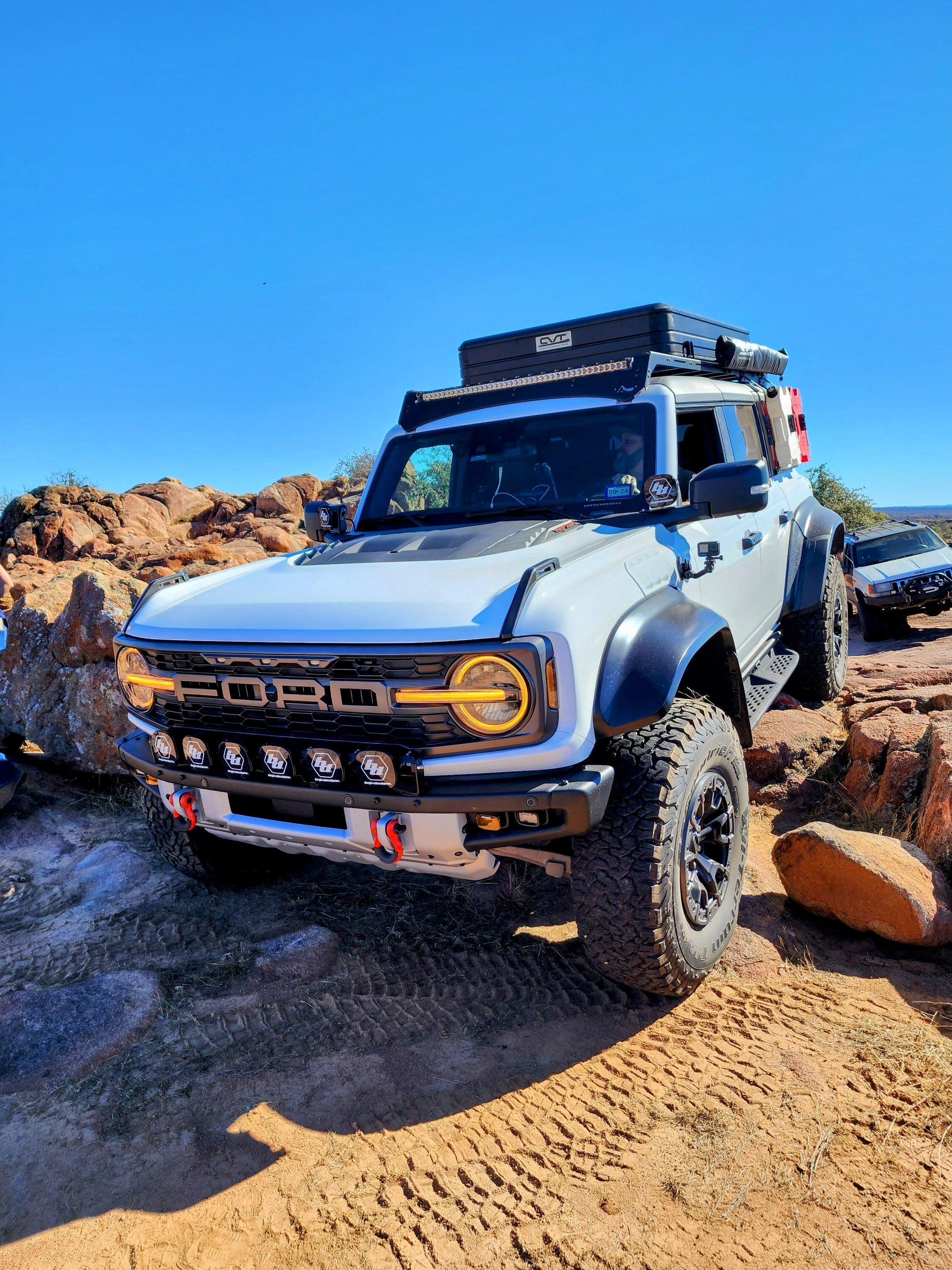Ford Bronco Wheeling for a Cause in West Texas attended by Ford Broncos 20230113_133211~2