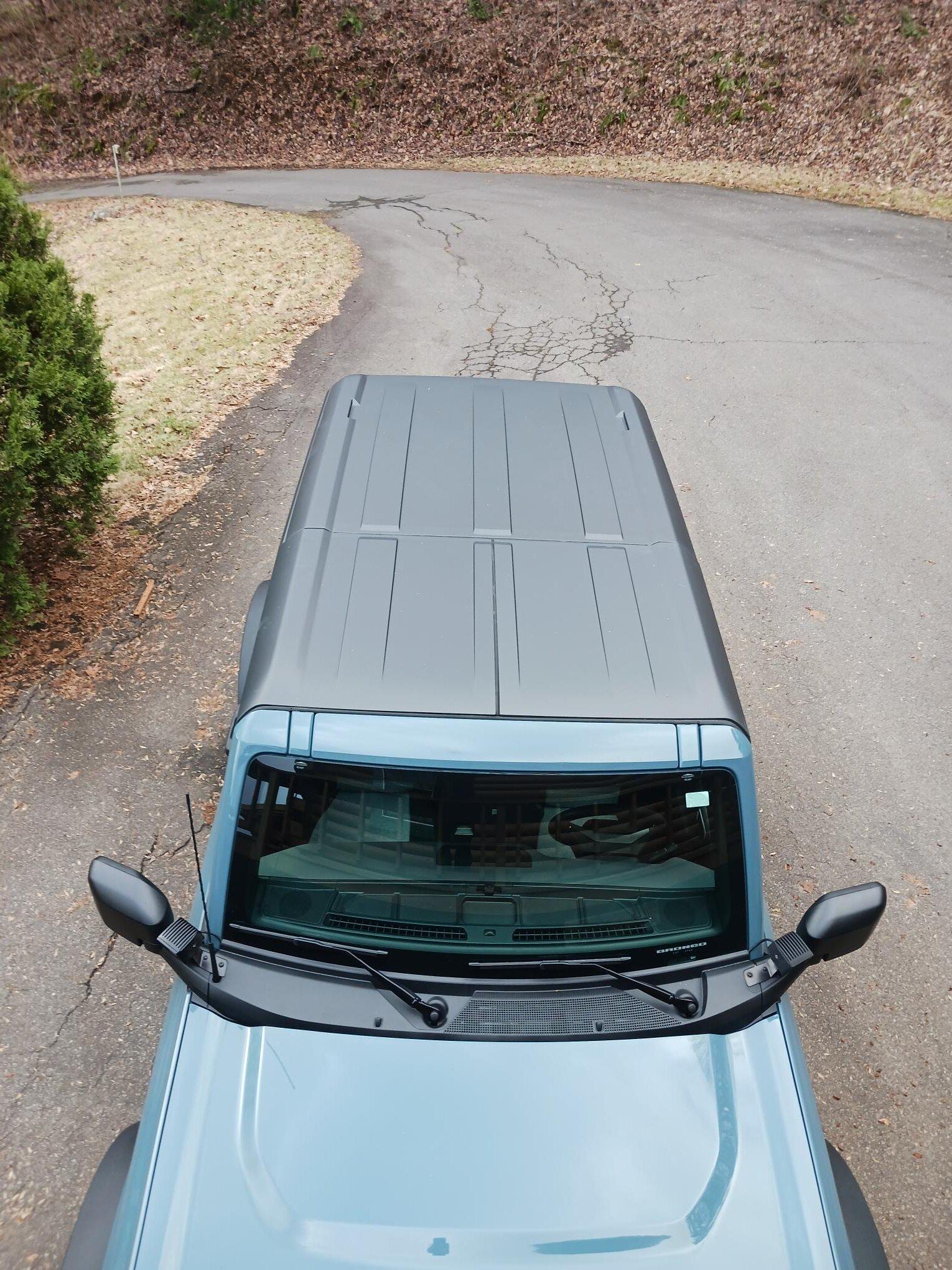 Ford Bronco UPDATE/ Ford IS Warranting MIC top v2 developing  hairline cracks bob