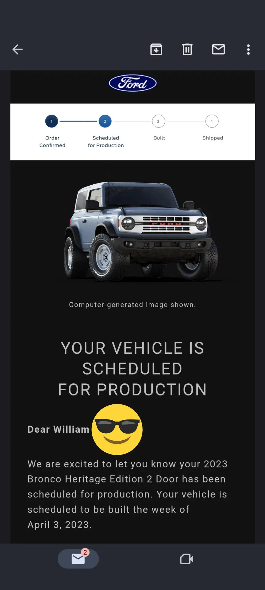 Ford Bronco $2500 Order Incentive, 2023 Allocation & More News - Granger Ford Sceduled