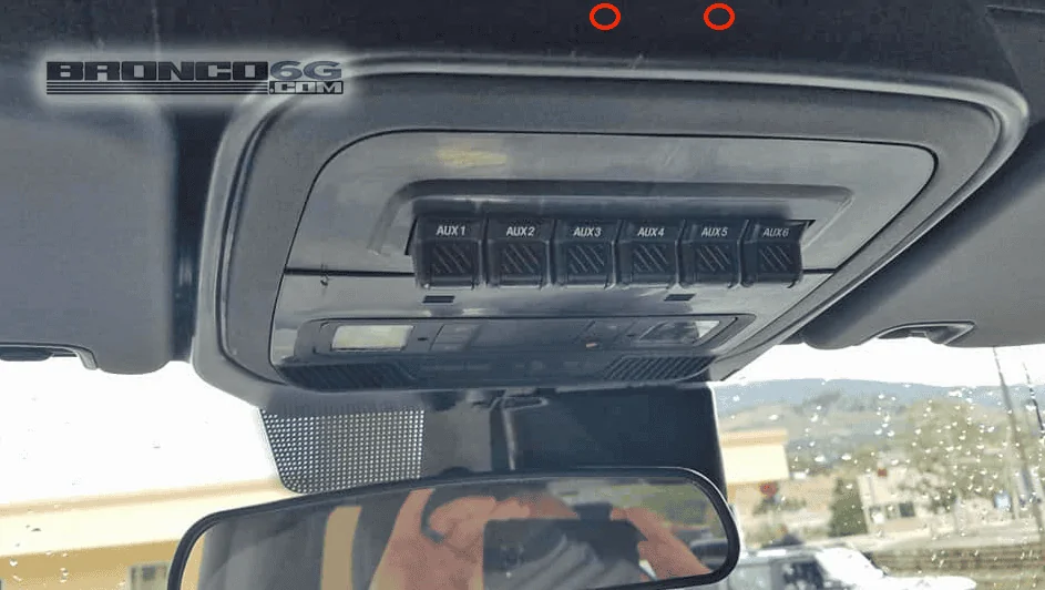 Ford Bronco Mounting Near AUX Switches 1674754965683