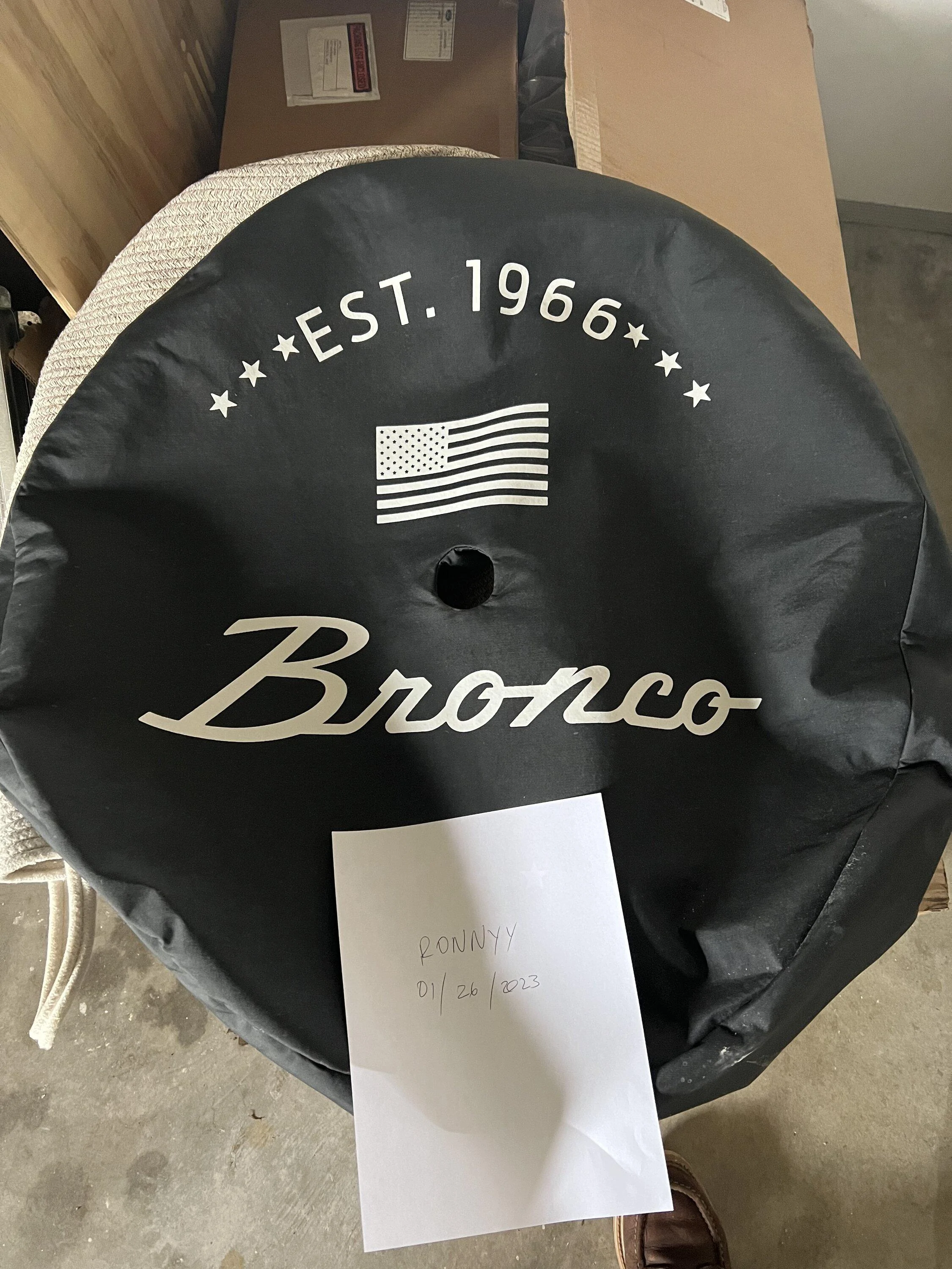 Ford Bronco Ford Bronco Wheel Cover- $50 67FEE37F-CEFB-4BE7-9873-EB879599A53A