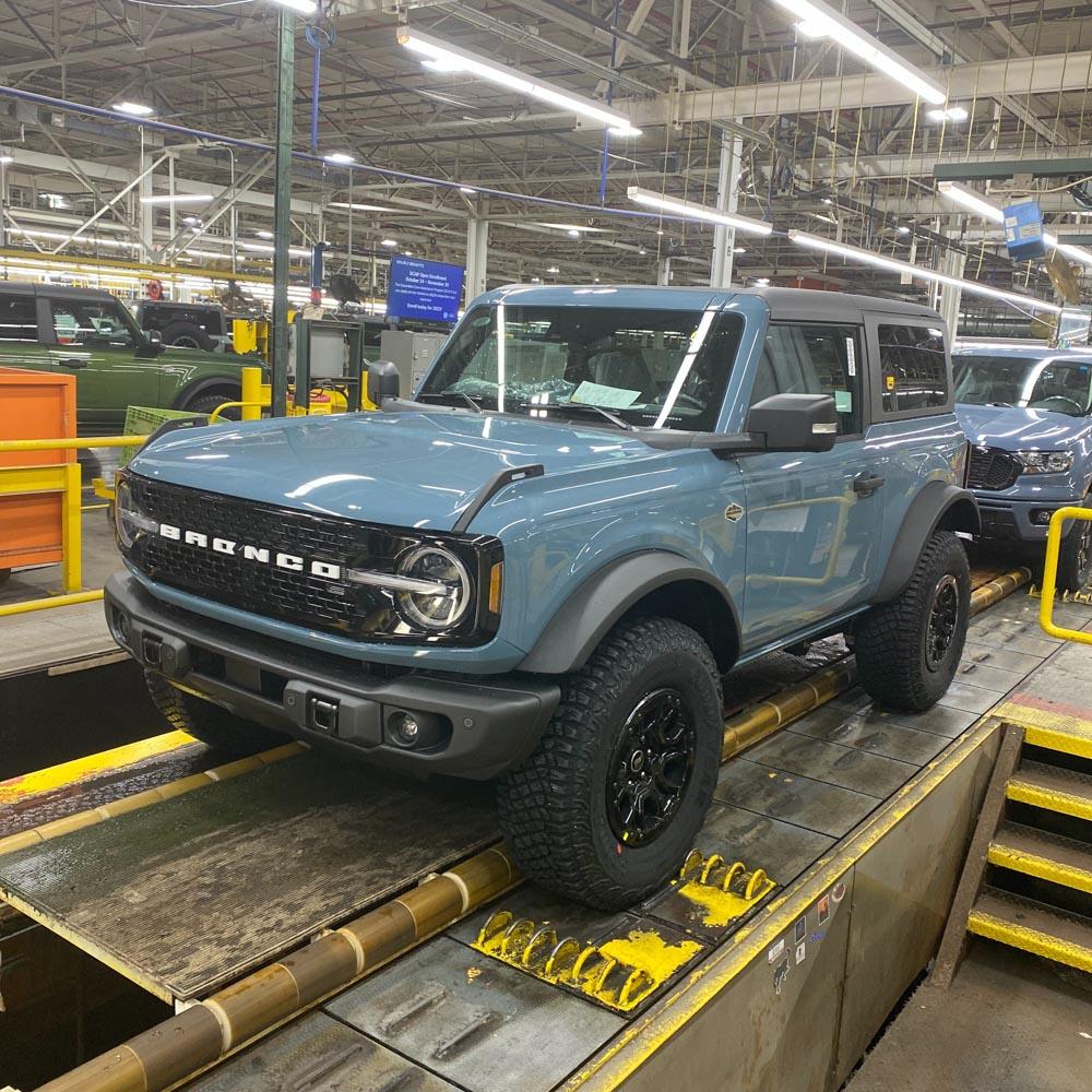 Ford Bronco 11/21/2022 Build Week w/Spreadsheet image