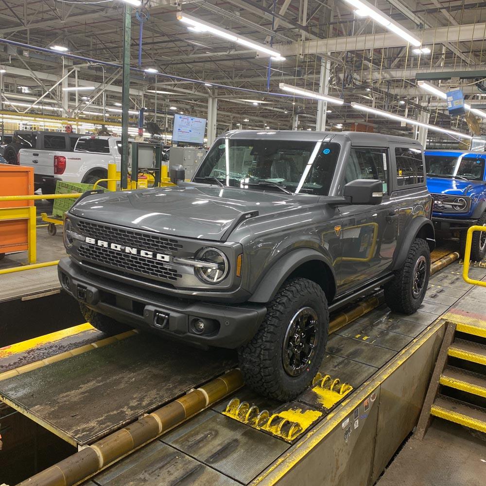 Ford Bronco 11/21/2022 Build Week w/Spreadsheet Bronce Baby Pic