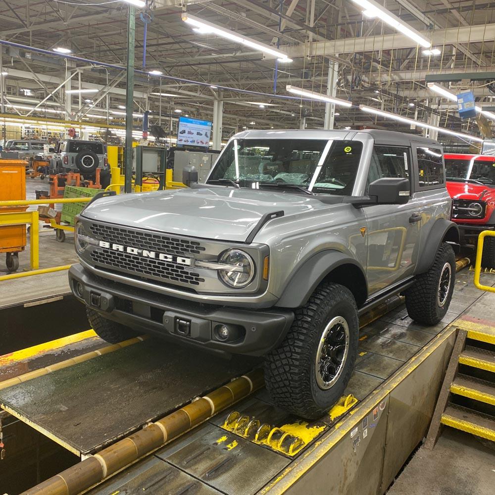 Ford Bronco 12/12/2022 build week with spreadsheet 821BAAF2-4965-4D1D-99DB-F96E64C5DBEC
