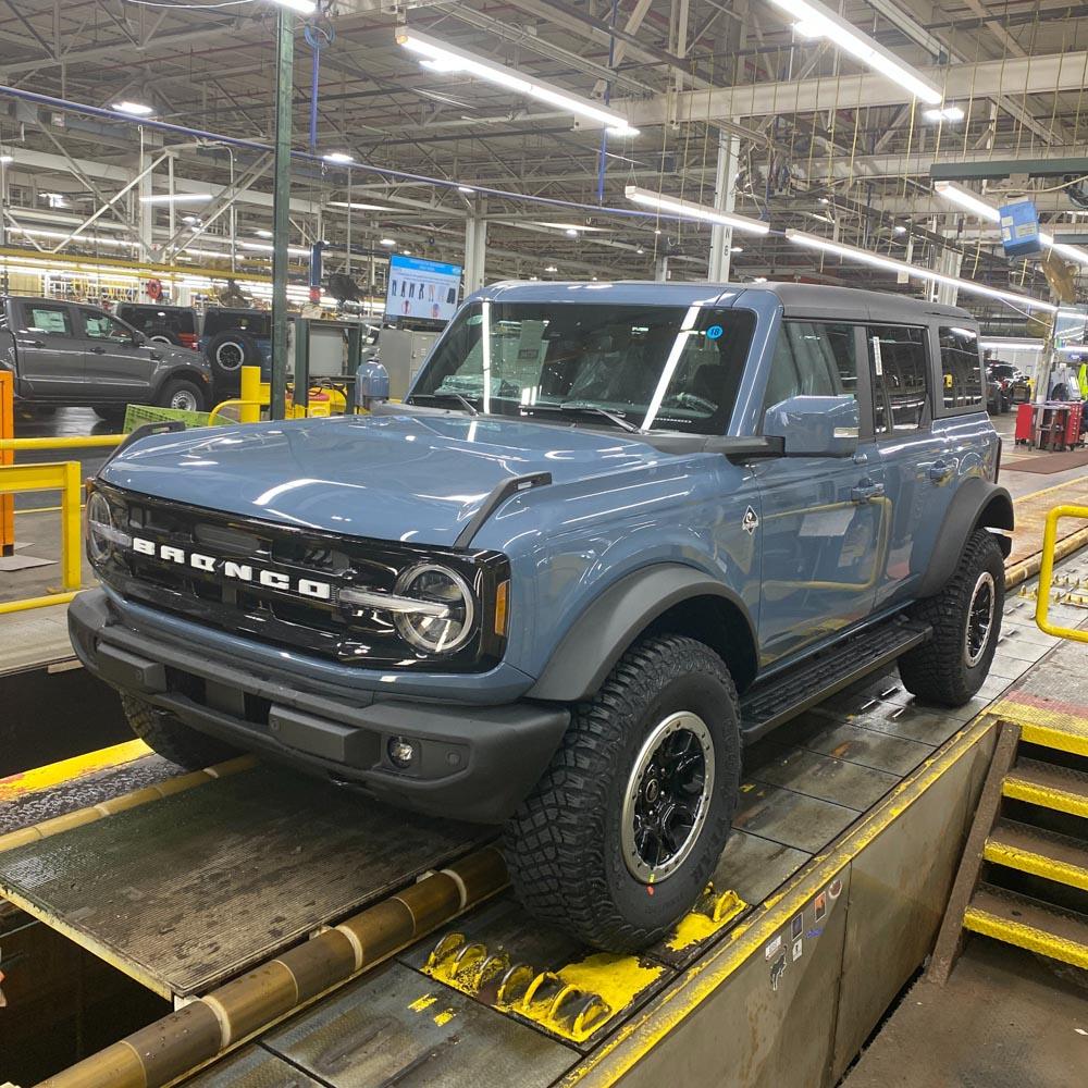 Ford Bronco 11/14/22 Build Week - w/Spreadsheet image