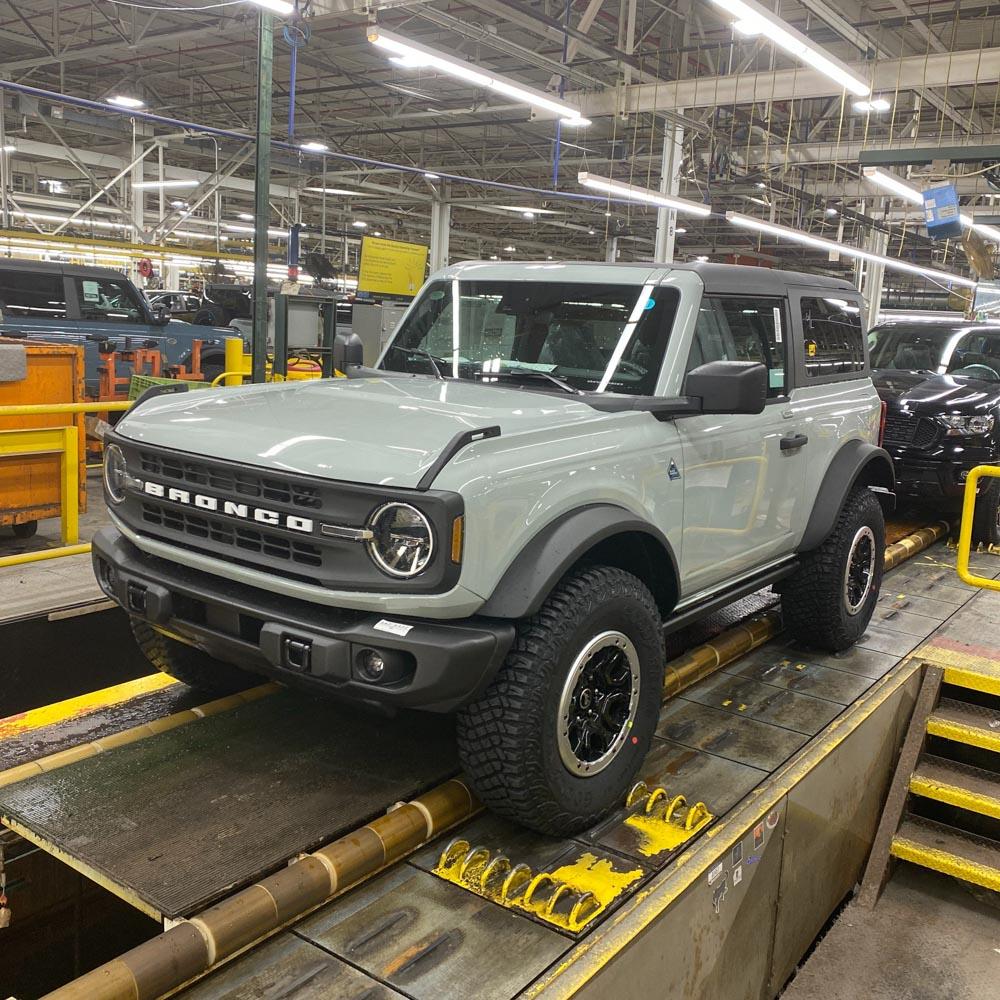 Ford Bronco 12/5/2022 Build week with spreadsheet CeLsto