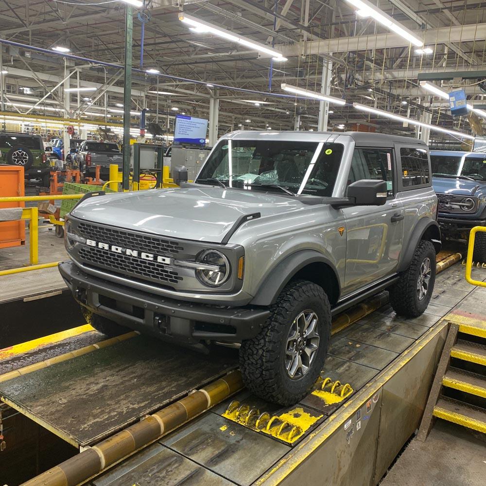 Ford Bronco 12/5/2022 Build week with spreadsheet 038EB9E4-014D-46C8-A53E-A119EF3836B1