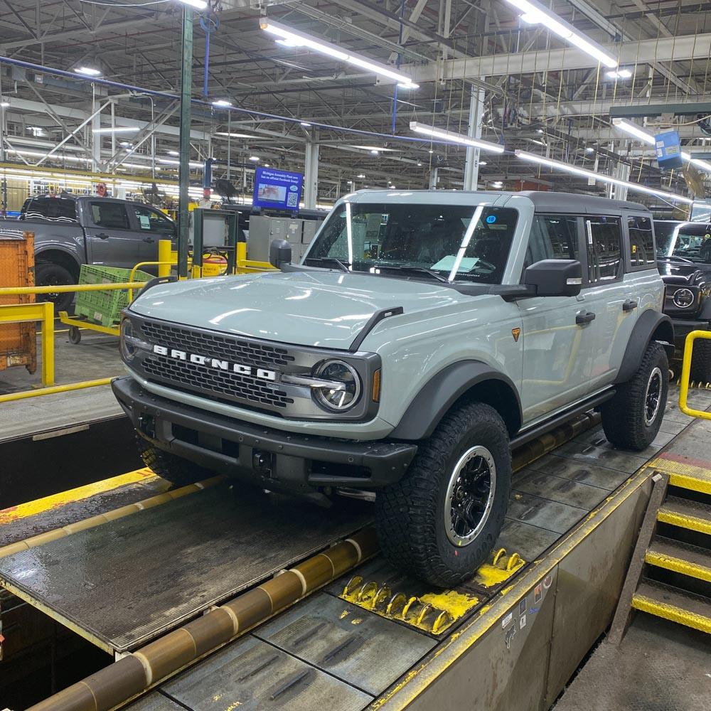 Ford Bronco 01/16/2023 Build Week Buck the Bronco