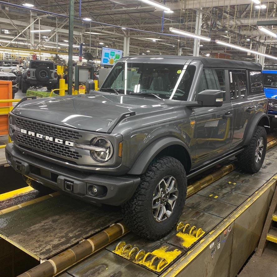 Ford Bronco 11/21/2022 Build Week w/Spreadsheet image