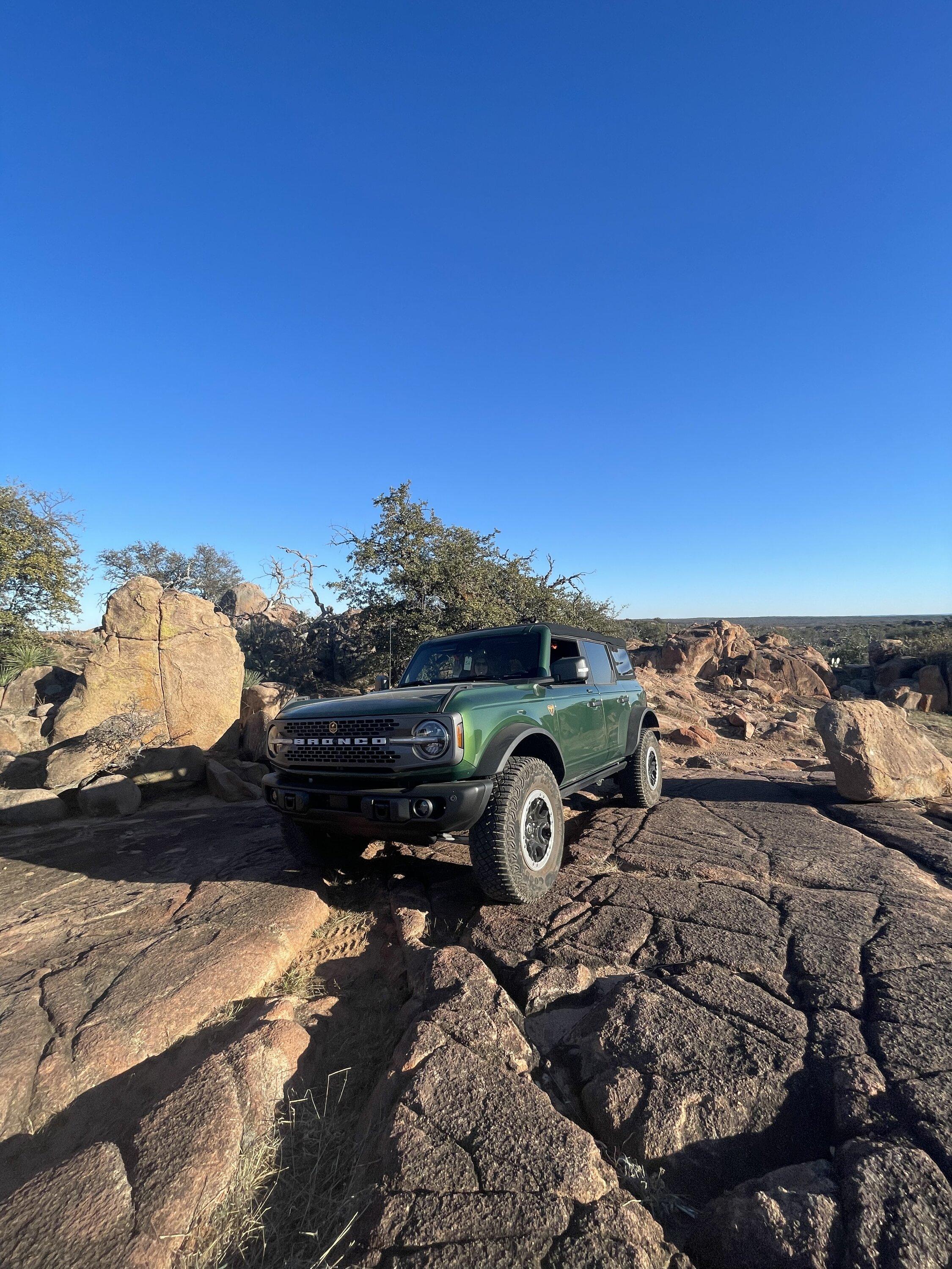 Ford Bronco Wheeling for a Cause in West Texas attended by Ford Broncos C47495EE-80BB-4B5A-A971-6AB57F42EE01