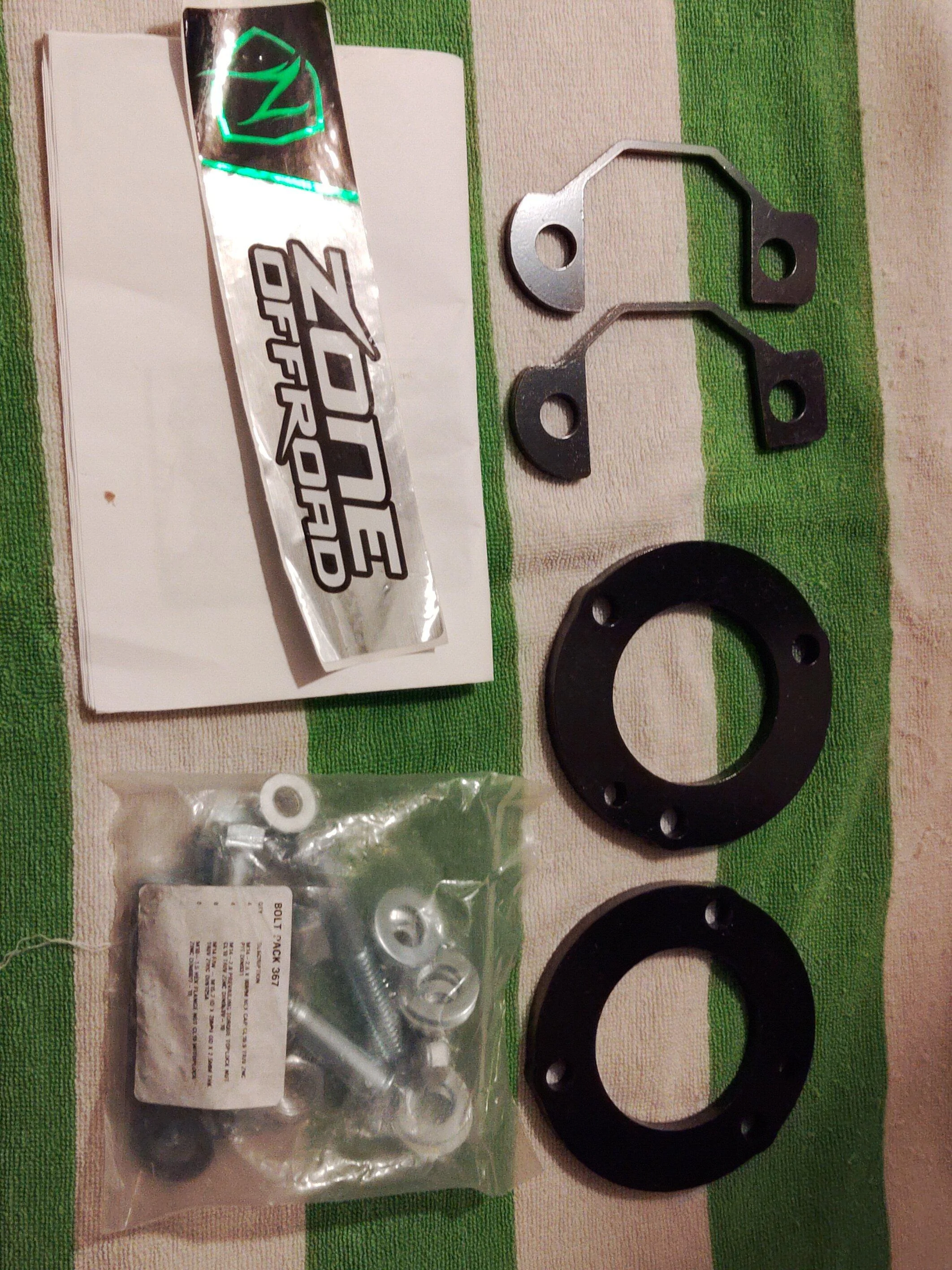 Ford Bronco Zone 1" leveling kit KIMG0115_02_BURST1000115