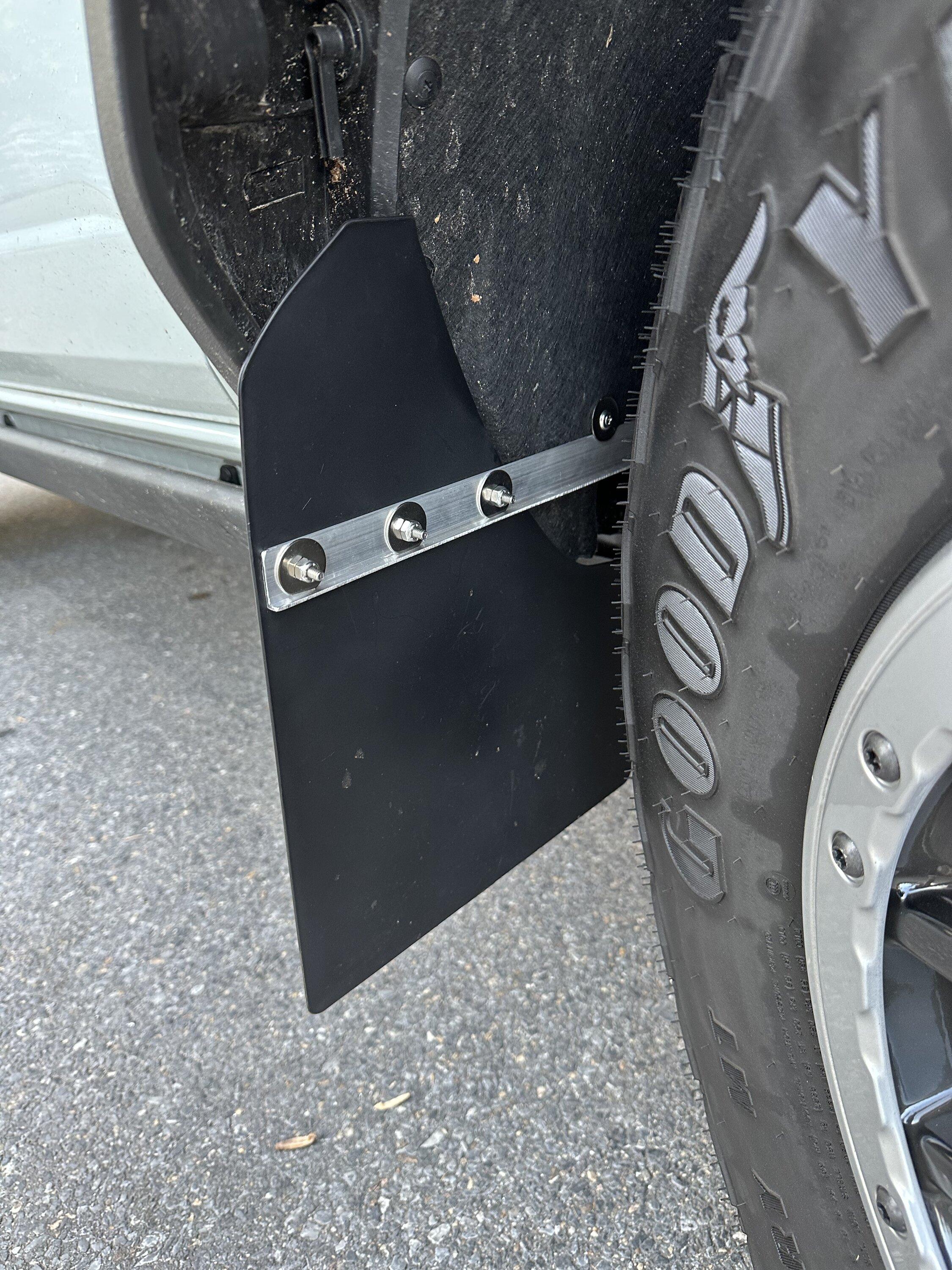 Ford Bronco Controversial subject here.....mud flaps. 2CDB9E32-7EA2-480F-B08B-39BEBEE19AF9