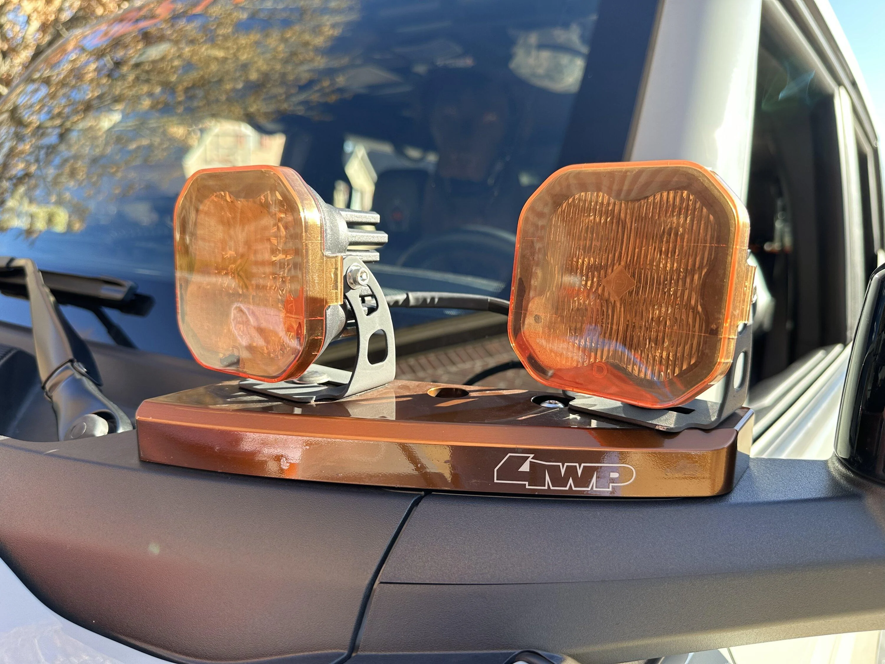 Ford Bronco 4WP billet A-Pillar light mount B016FD47-C8FD-4CC0-B83B-3A980D448705
