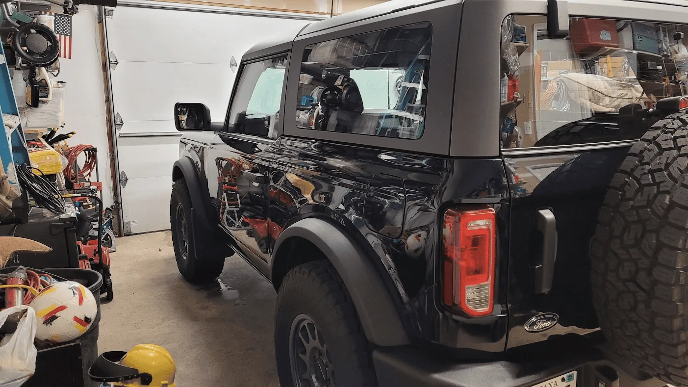 Ford Bronco Controversial subject here.....mud flaps. 1674865102198