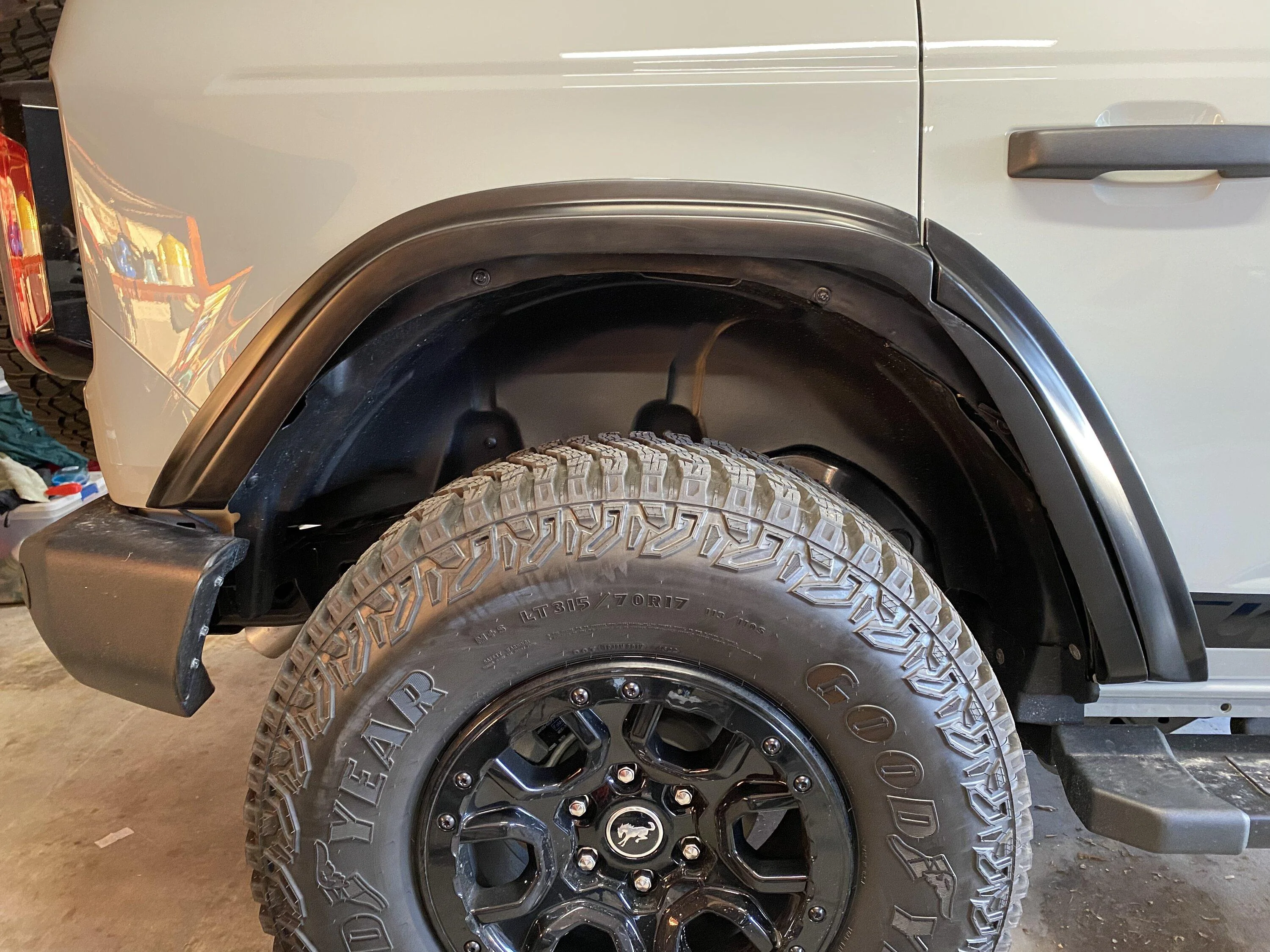 Ford Bronco KBD Body Kits fender flares installed pics 96163945-BAE9-487E-893F-605132255582
