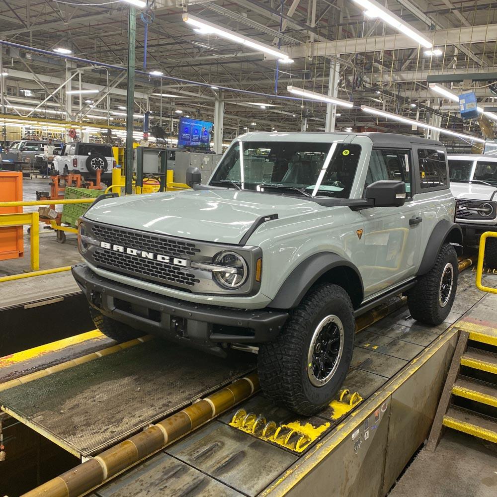 Ford Bronco 12/5/2022 Build week with spreadsheet F8FAA290-F10D-4526-873B-09CDA691B75E
