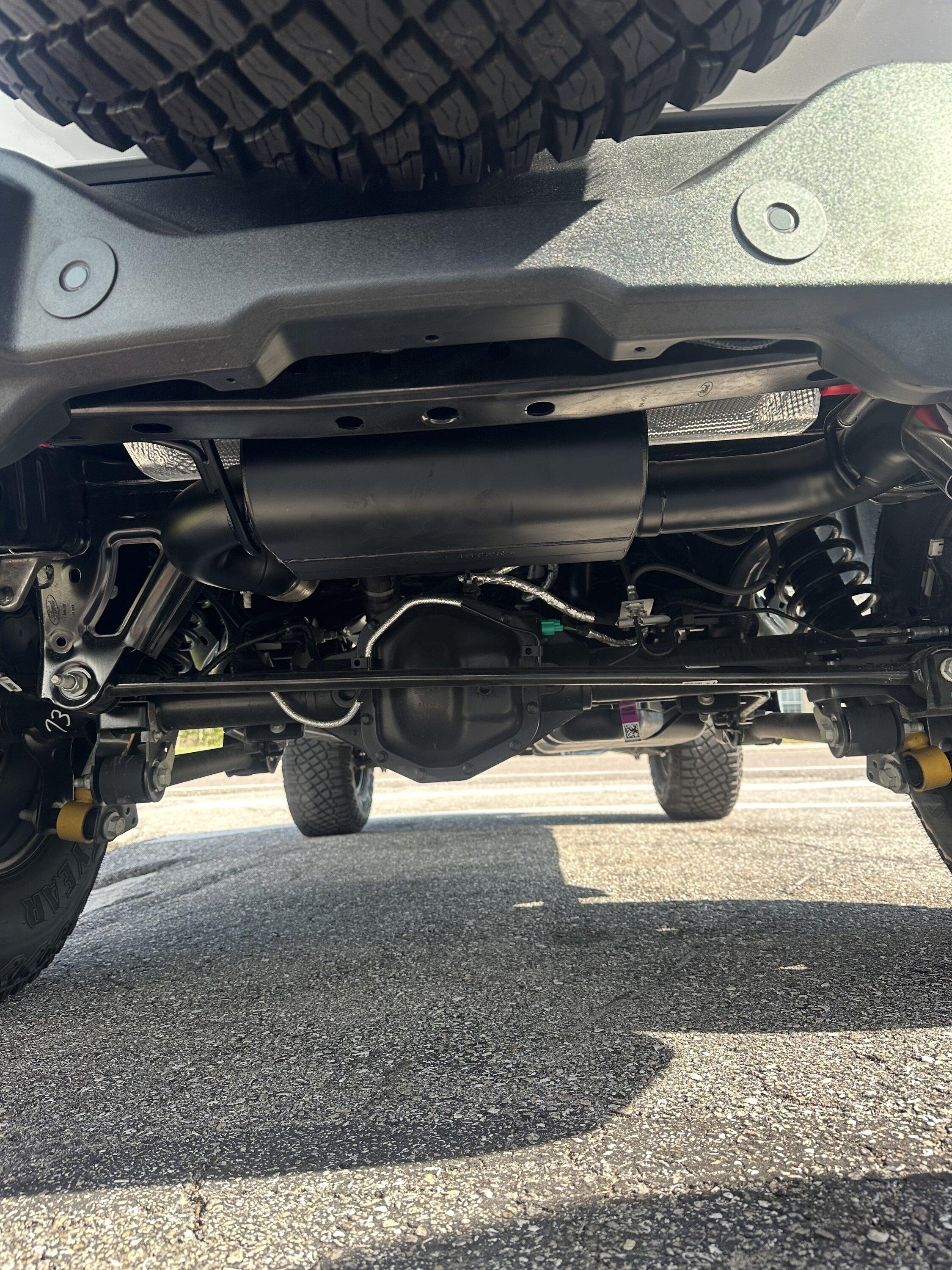 Ford Bronco Flowmaster American Thunder axle back review-UPDATE 68B88CBF-E30A-4EAD-9D72-15B8C5A0FF88