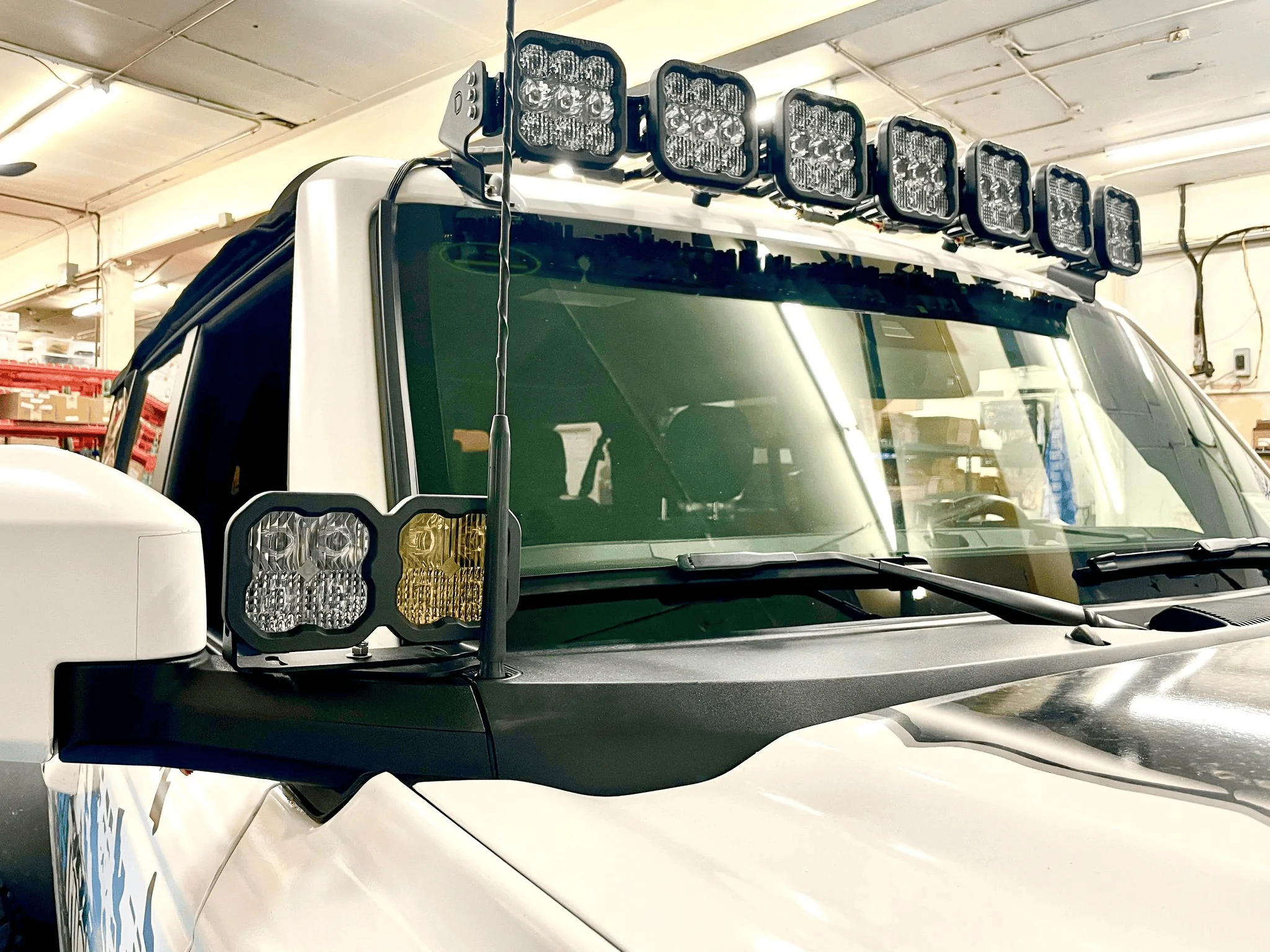 Ford Bronco Some install notes on the Diode Dynamic Cross-link light bar 1674928549943