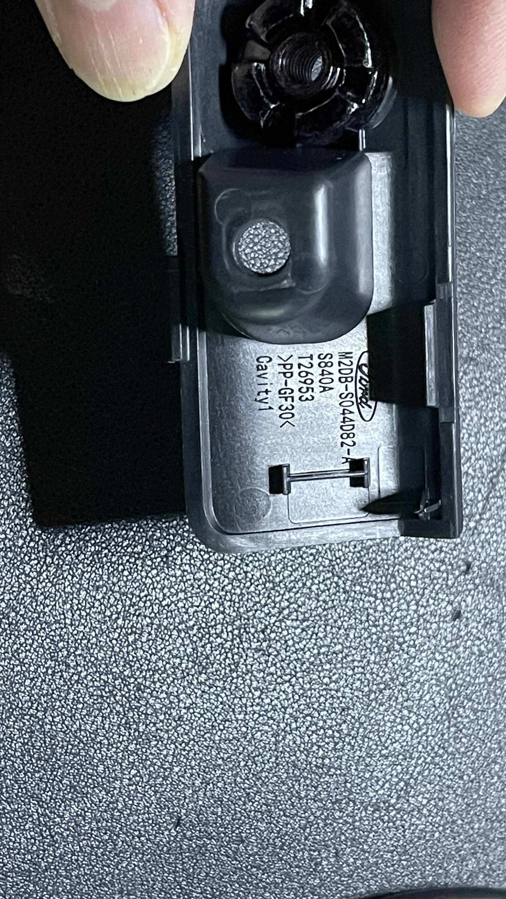 Ford Bronco Installing USB plug on the top of the dash, like the Lux package -- DIY install how-to & photos 7506046D-A032-4C3E-9A28-E2B97A4730B1