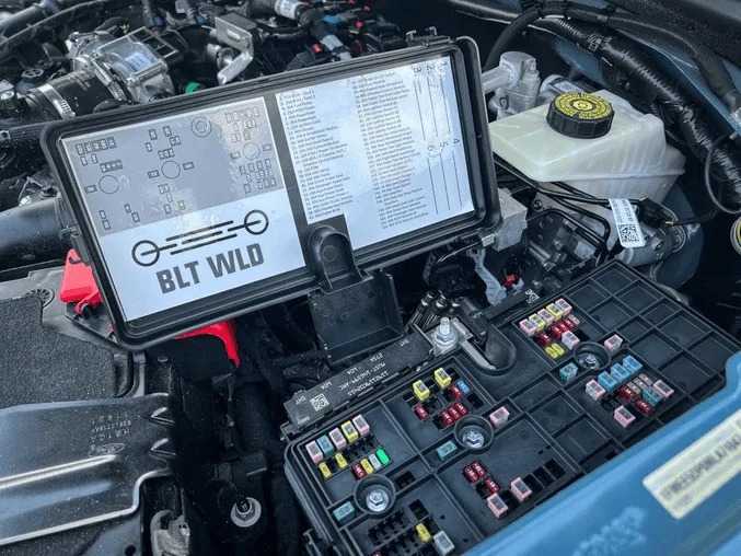 Ford Bronco StickerFab Version 2.0 Fuse Box Labels (2021-2023 All Broncos inc Raptor) 1675000323011