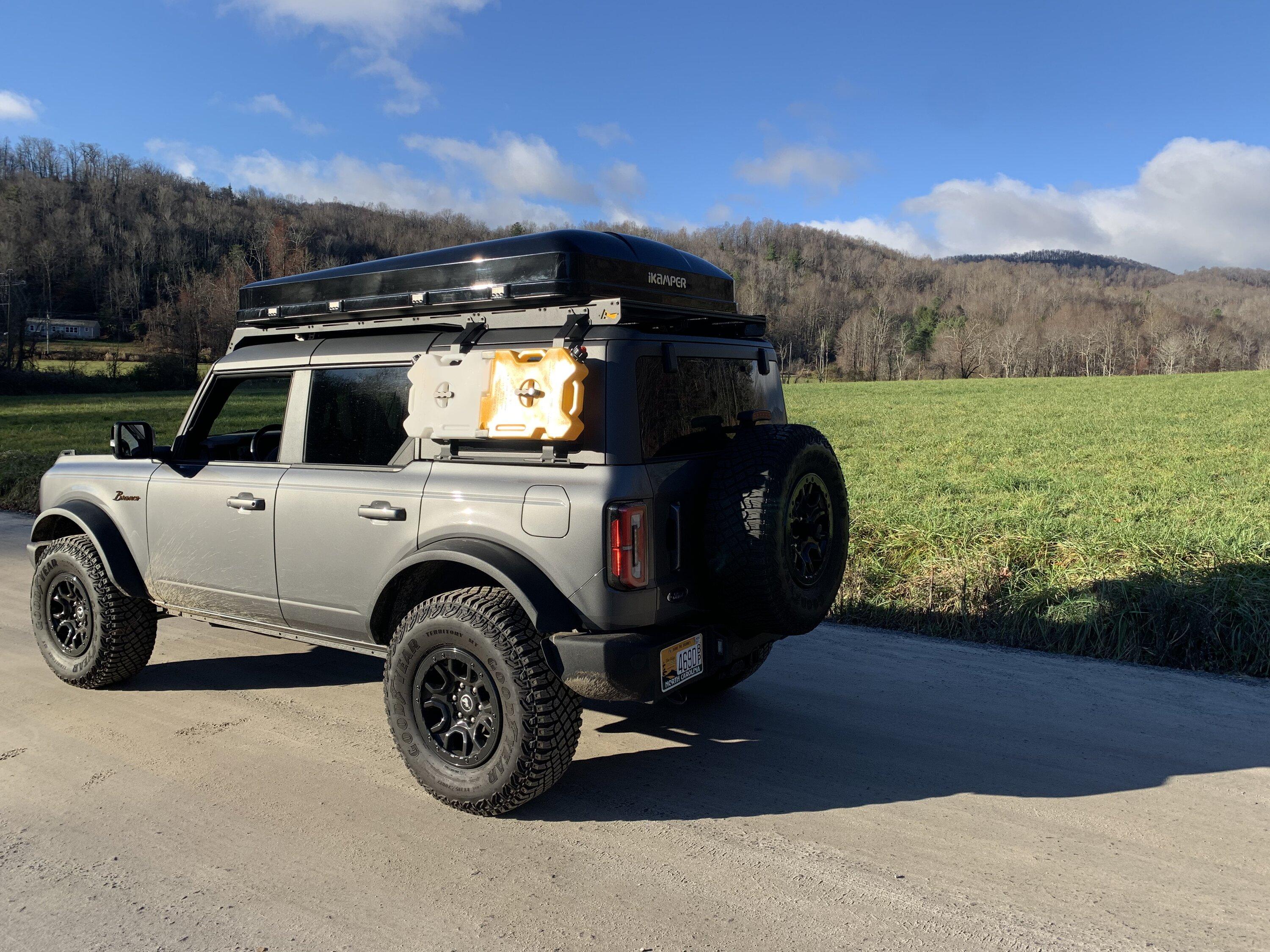 Ford Bronco Overland Build - Appalachia Wildtrak w/ Trailrax, Rotopax, iKamper Skycamp & More 77419074-E0D0-4C71-9061-CC3329AB3434