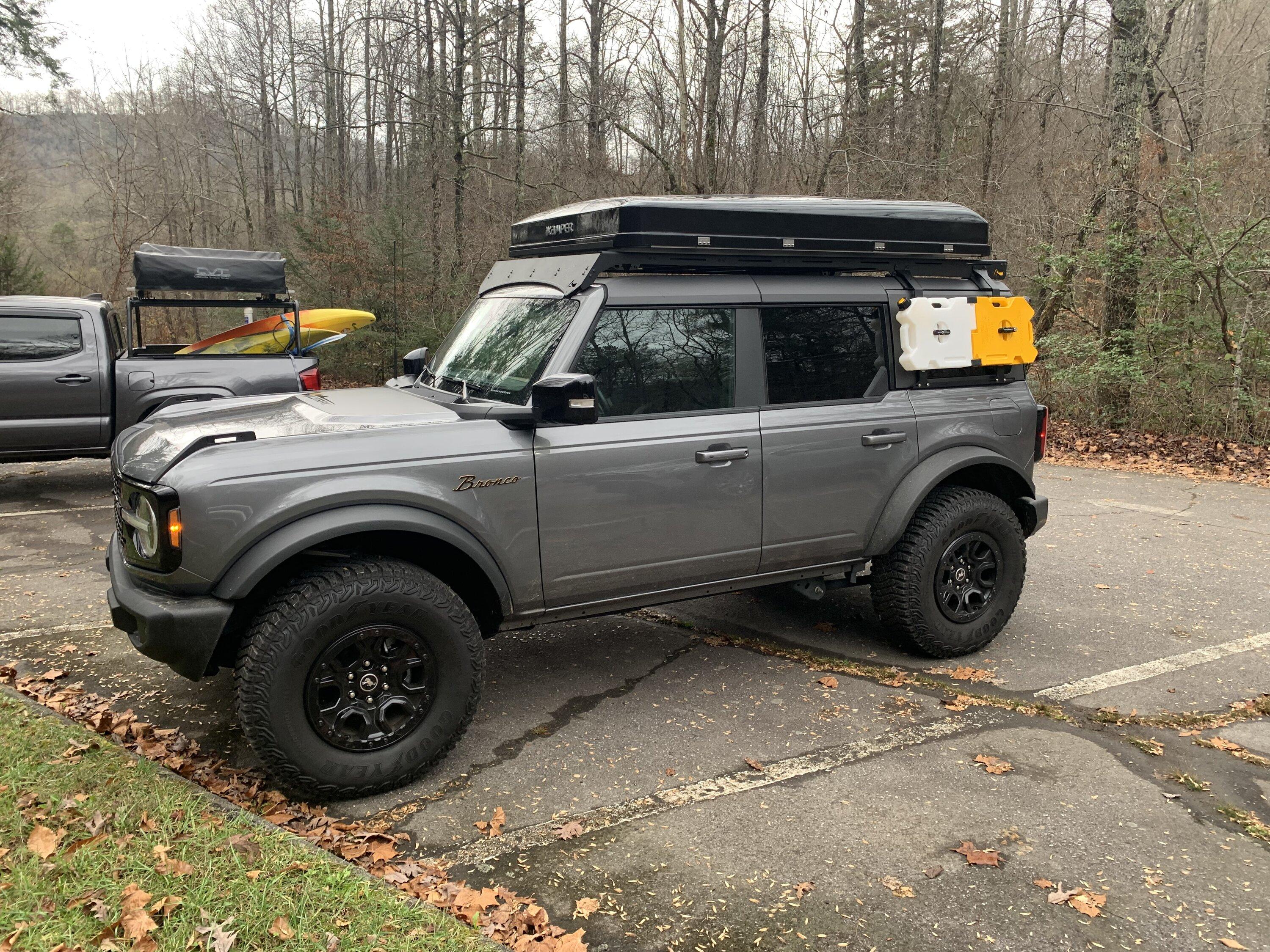 Ford Bronco Overland Build - Appalachia Wildtrak w/ Trailrax, Rotopax, iKamper Skycamp & More 53A70CAC-1071-47E5-8DAD-2D43D948174C