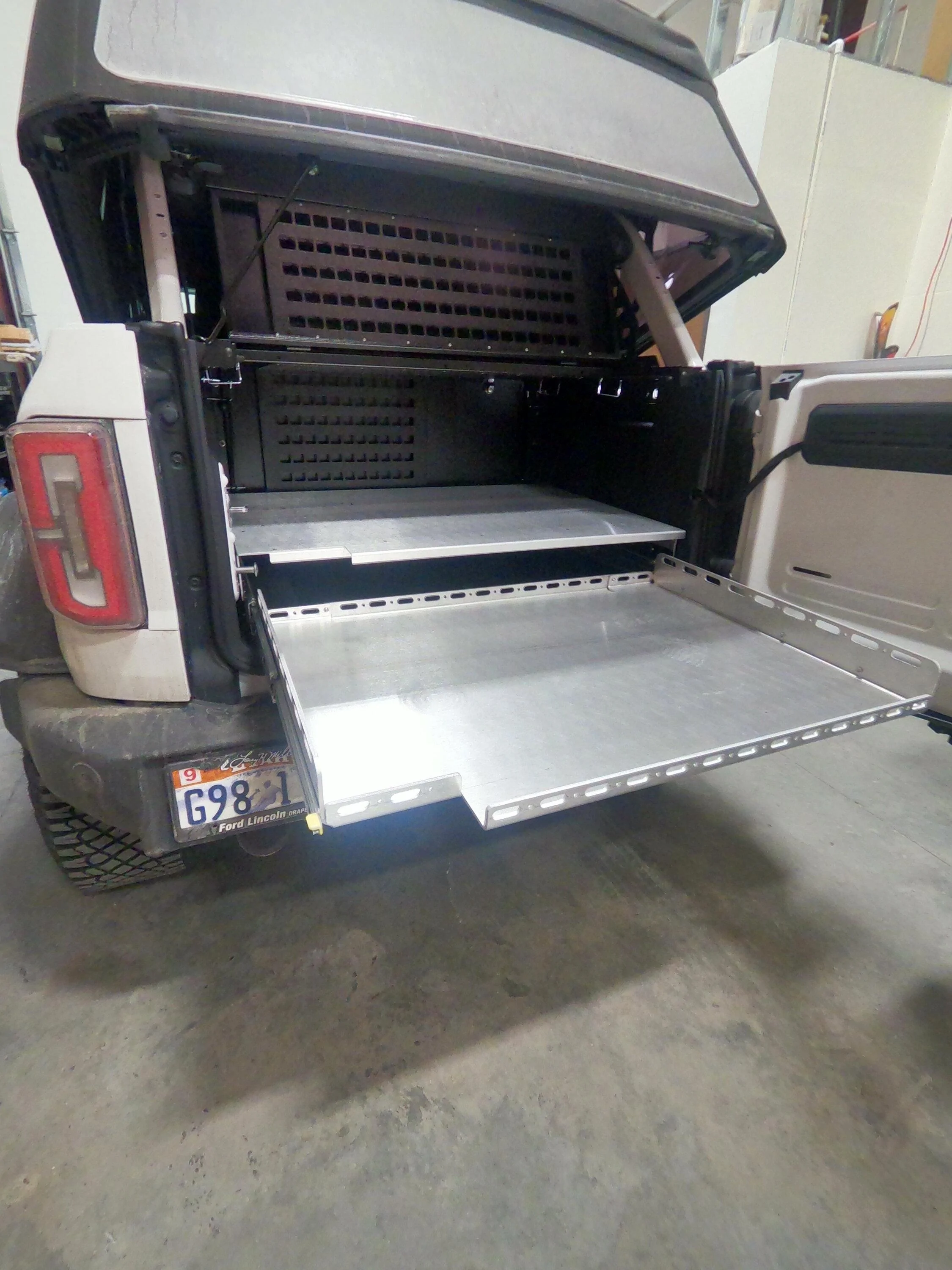 Ford Bronco Bronco Cargo Slide Drawer / Slidefloor by Diabolical Inc 9450BD6E-70D7-41BB-82BE-CAE1D30E5242