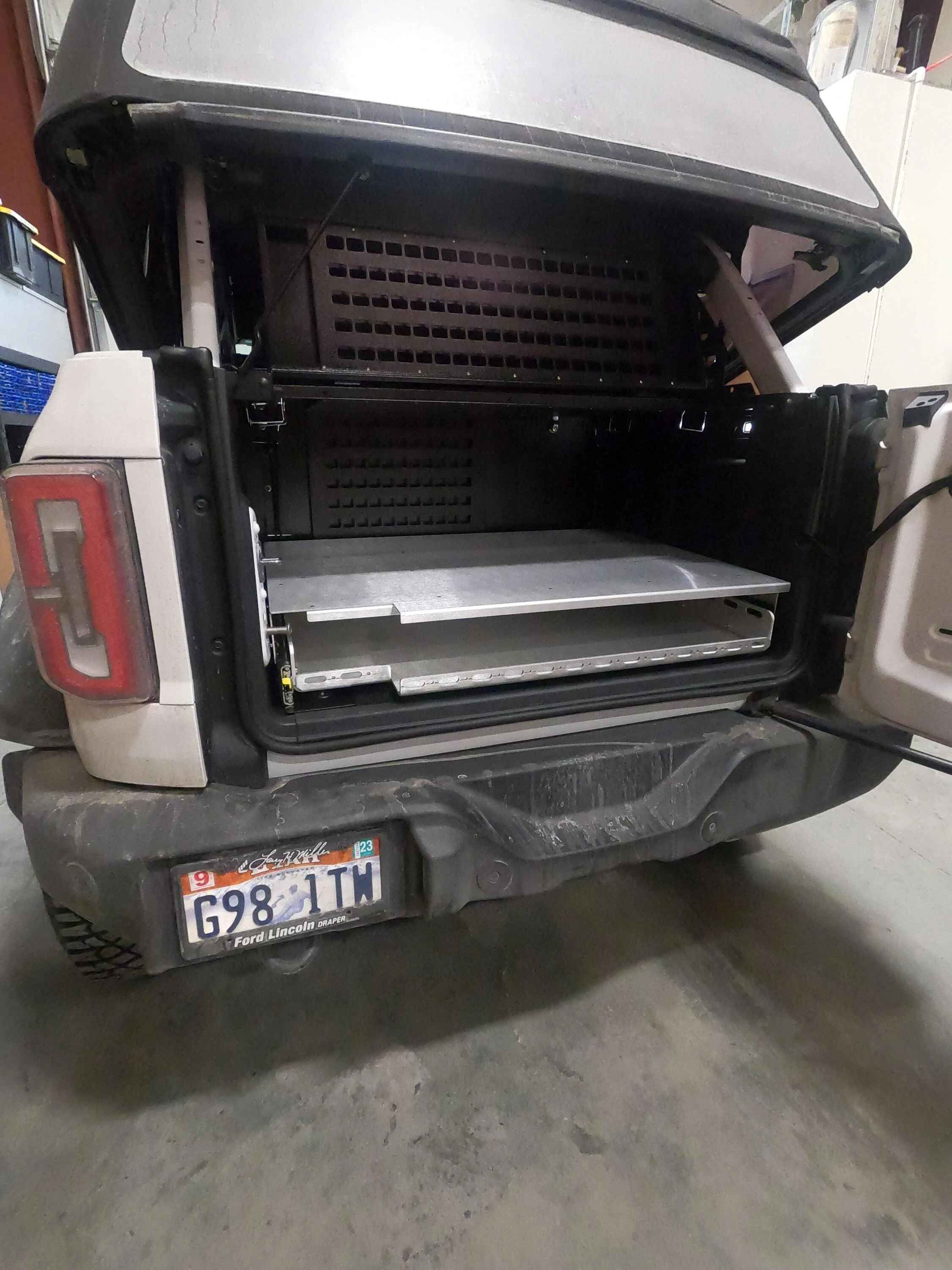 Ford Bronco Bronco Cargo Slide Drawer / Slidefloor by Diabolical Inc BC8046CE-3D9A-44A5-ACFB-4F069B22B1D0
